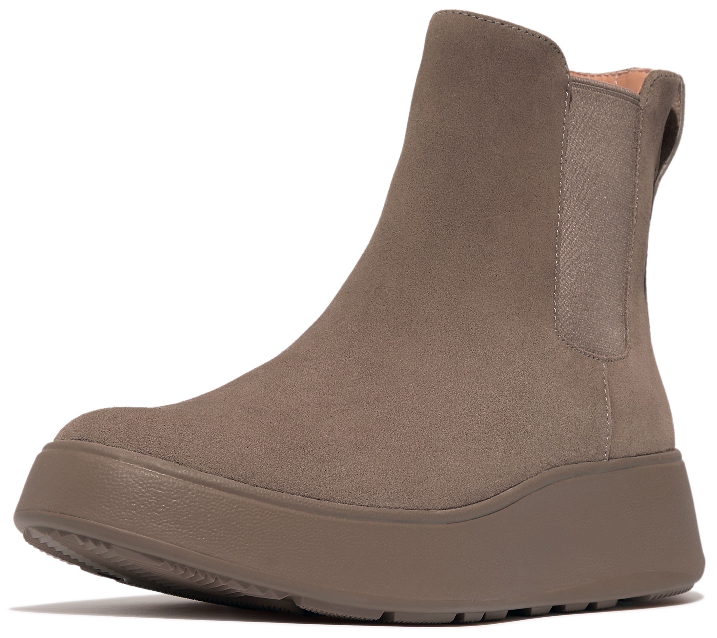 Fitflop Chelseaboots »F-MODE«, Plateaustiefel, Chunky Boots mit Plateausohle, Anziehlasche