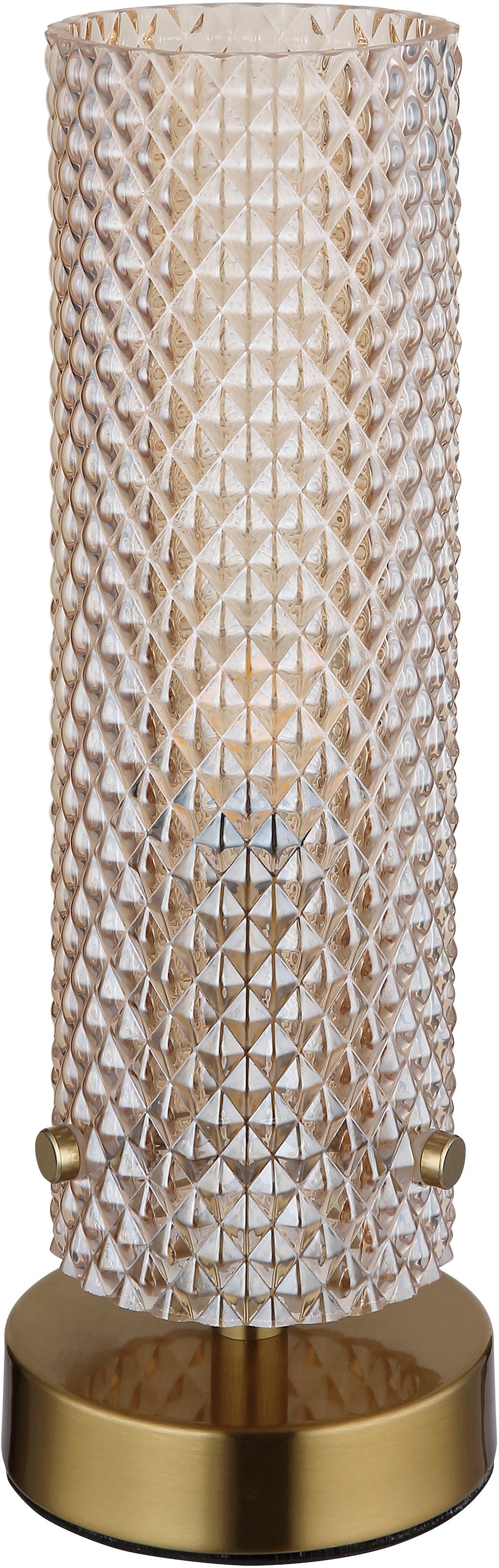 GLOBO LIGHTING Tischleuchte »KAROLO« E14 1 Stk. Tischlampe Nachttischlampe Deko-Tischleuchte Schlafzimmer