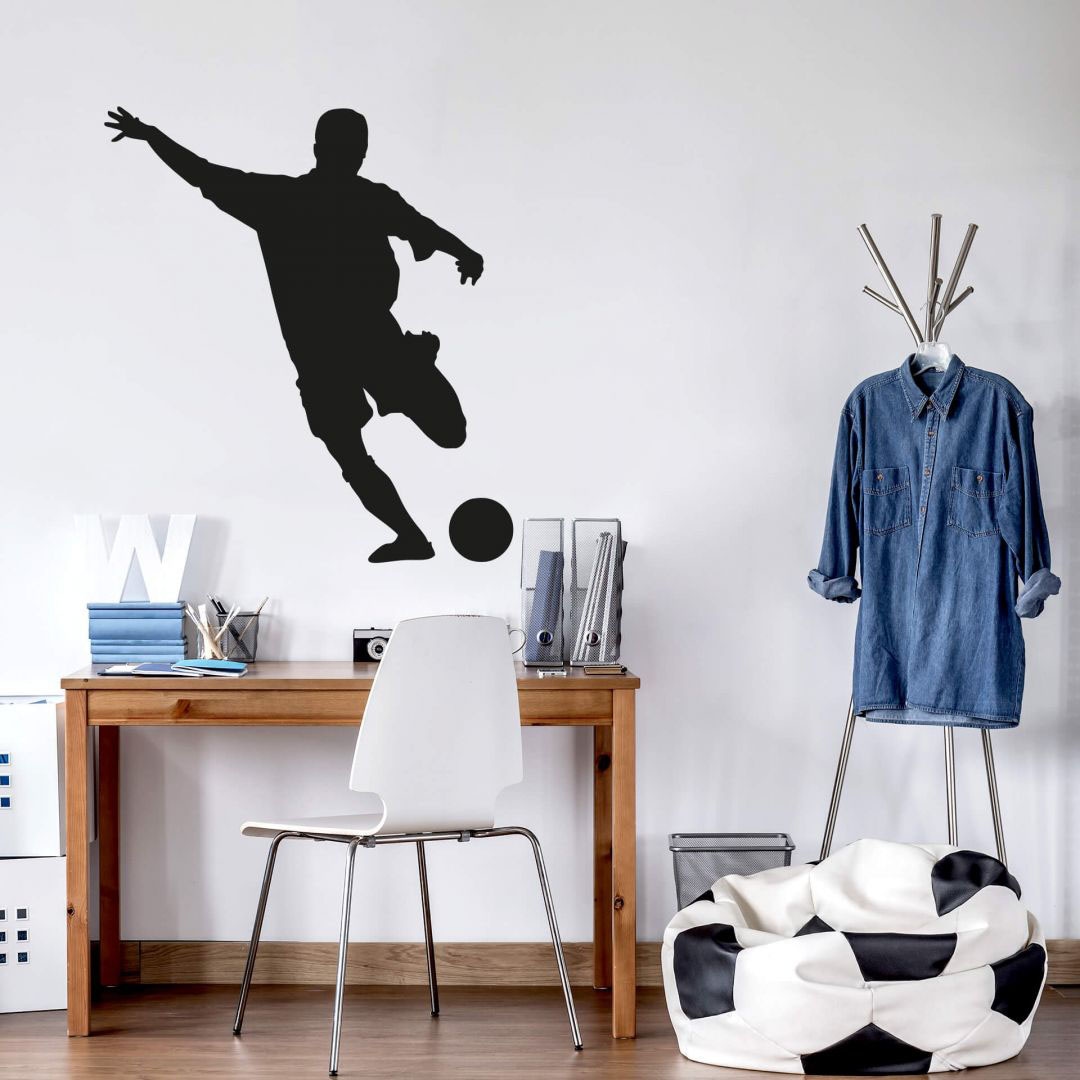 Wall-Art Wandtattoo »Fußball it!«, (1 St.) Kick bestellen | BAUR Aufkleber