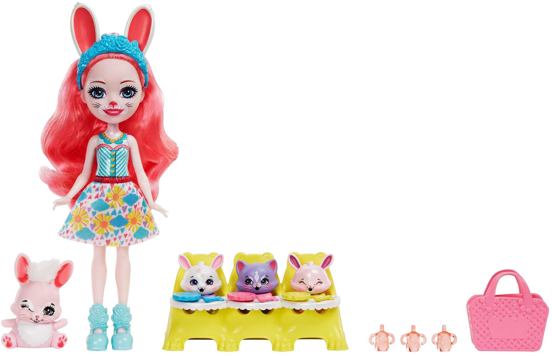 Enchantimals Minipuppe »Enchantimals Baby Best Friends, Bree Bunny«