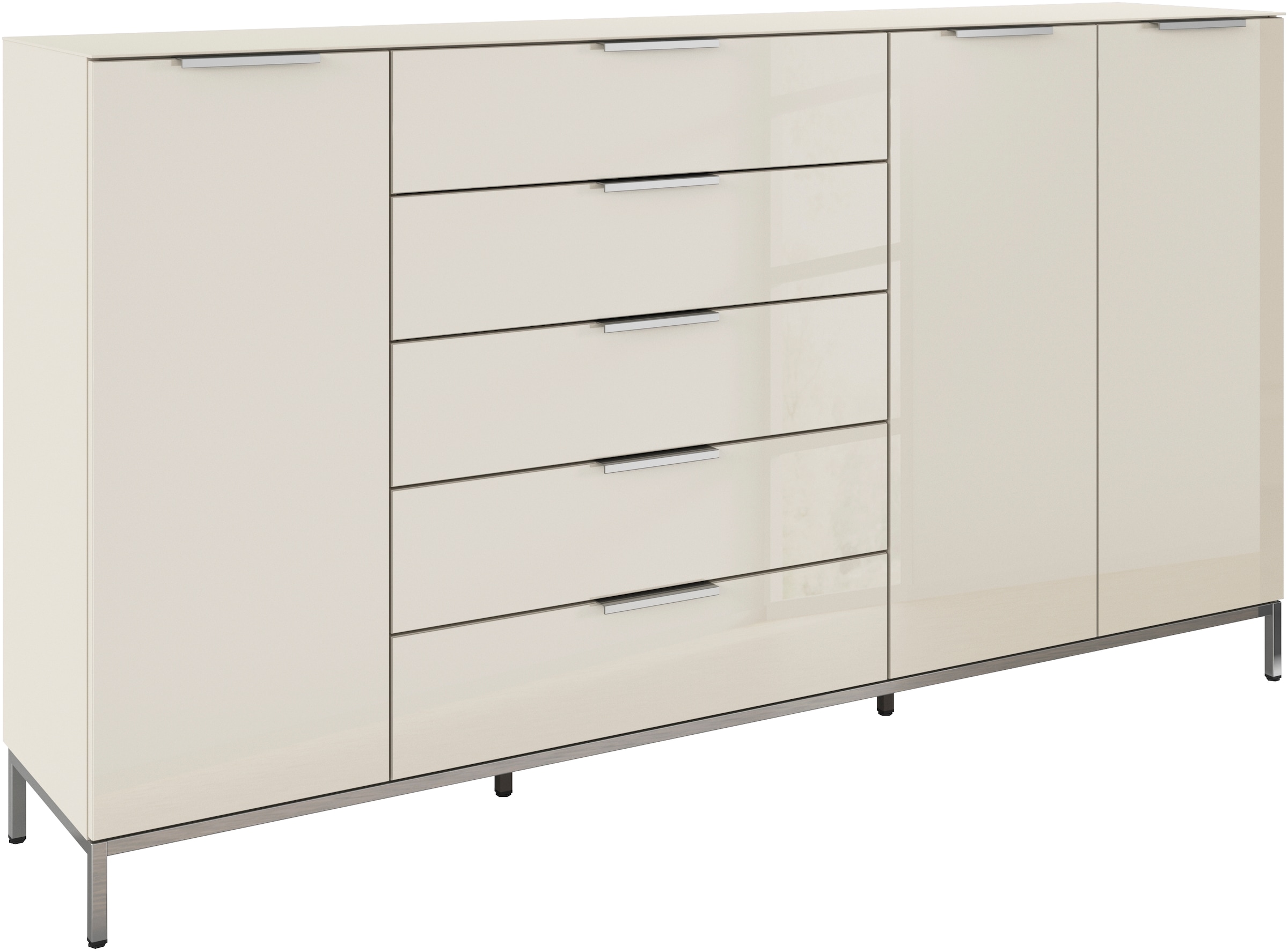 rauch Kombikommode "Kommode Türkommode Sideboard Kombikommode FLIPP mit Gla günstig online kaufen