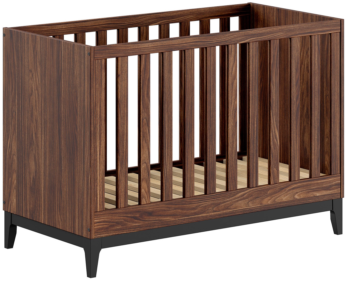 Vipack Babymöbel-Set »Ilyas, das perfekte Set für Ihr Kinderzimmer« 3 tlg. Pflegeleichte Oberfläche, Nussbaum Dekor