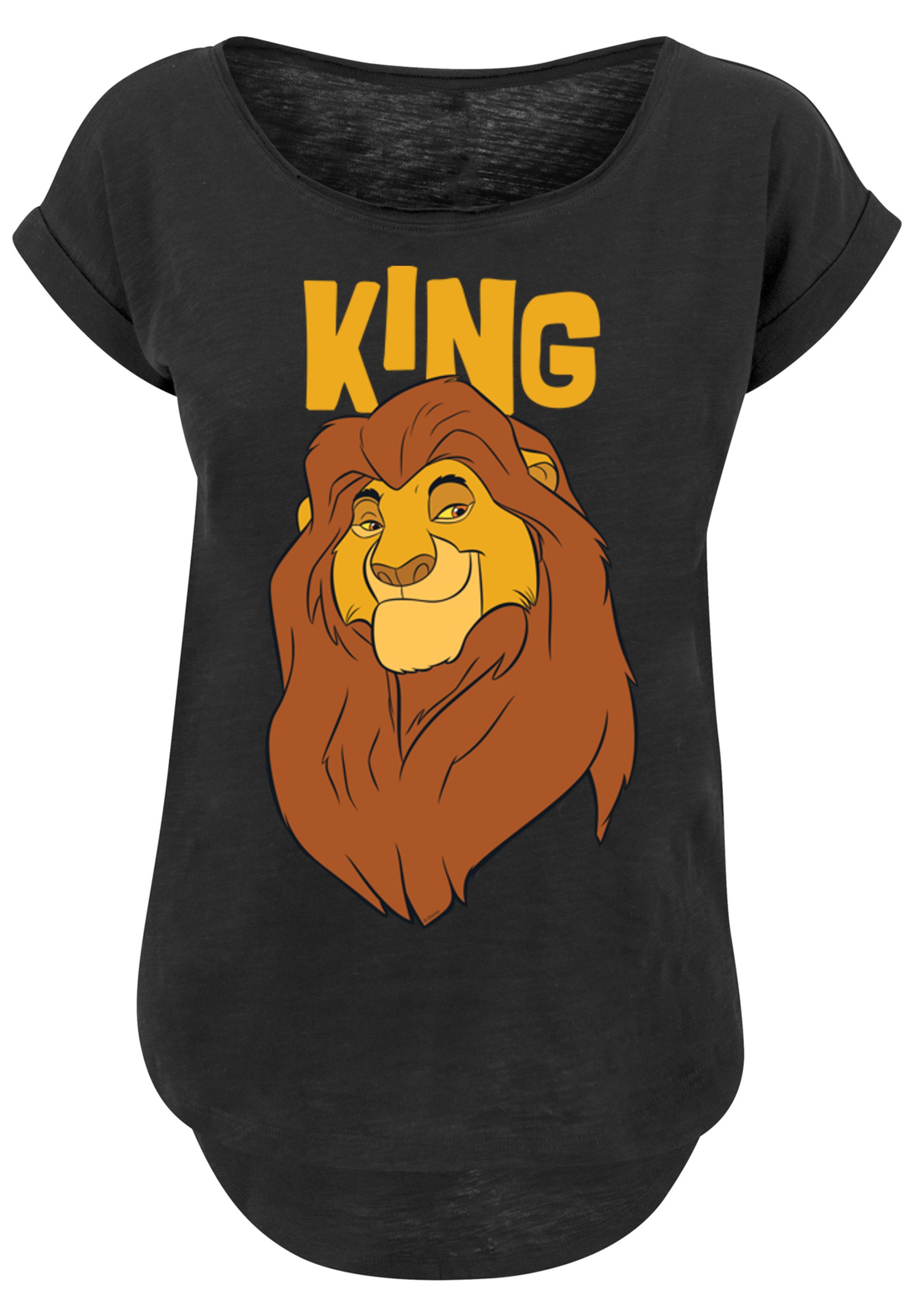 F4NT4STIC T-Shirt »Disney The König der Löwen Mufasa King«, Print