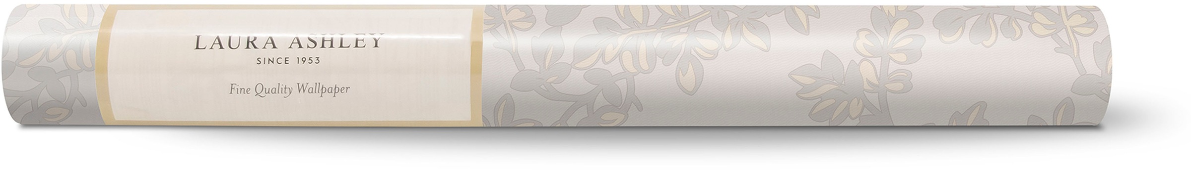 LAURA ASHLEY Vliestapete »Laura Ashley Burnham Dove Grey Vliestapete«, geblümt, Laura Ashley Burnham Dove Grey Vliestapete