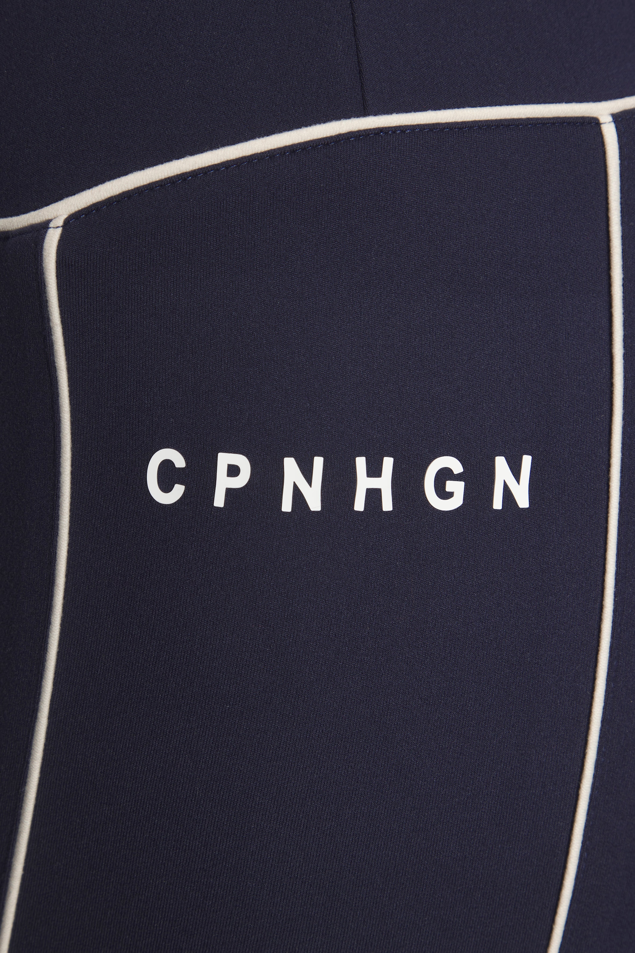 Copenhagen Studios Leggings, mit Paspeln und Logodruck