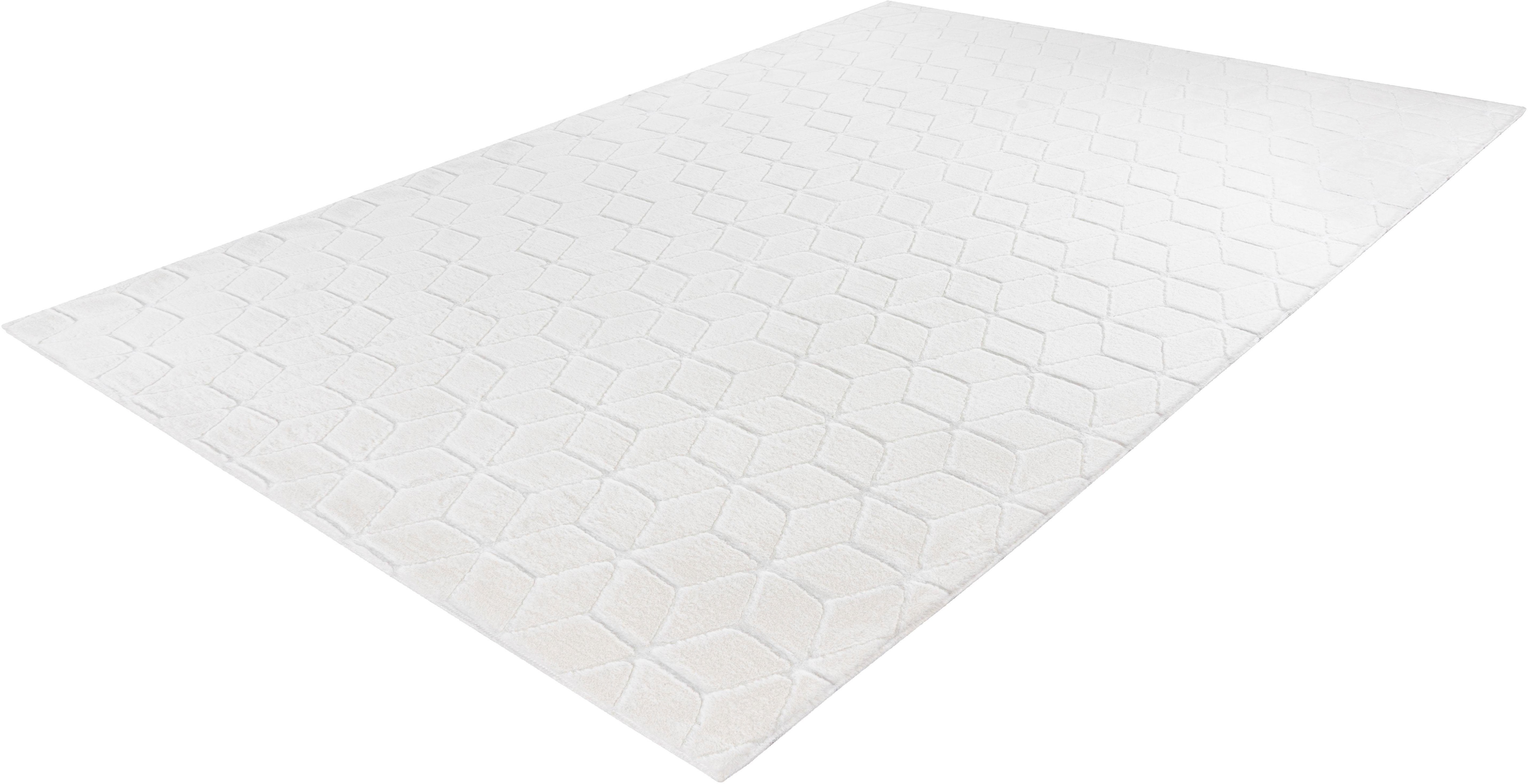 Thumbnail - me gusta Teppich "Vivica 100" rechteckig 20 mm Höhe besonders weich durch Microfaser, Wohnzimmer