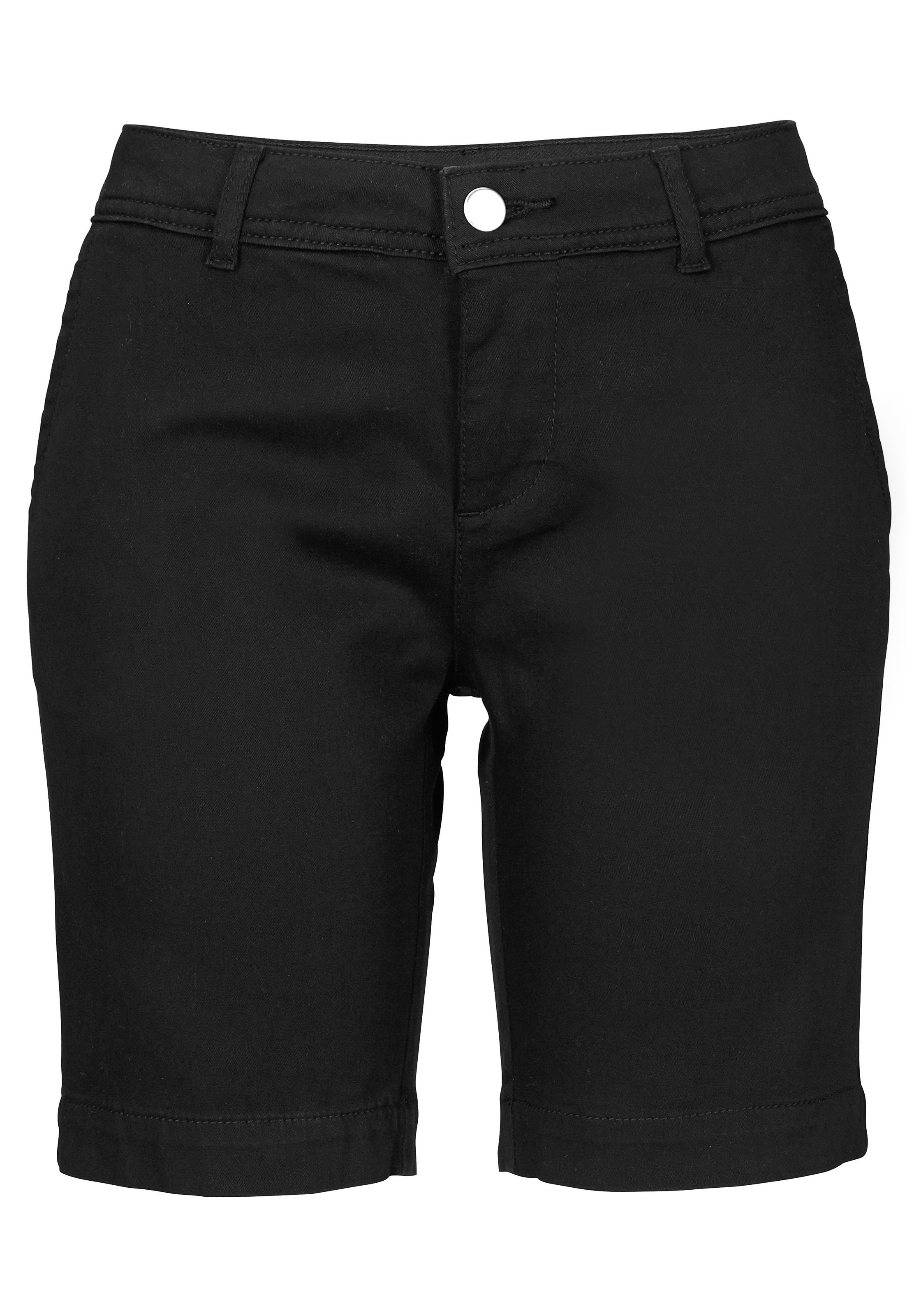 LASCANA Bermudas, zum Krempeln, aus elastischer Baumwolle, kurze Hose, Shor günstig online kaufen