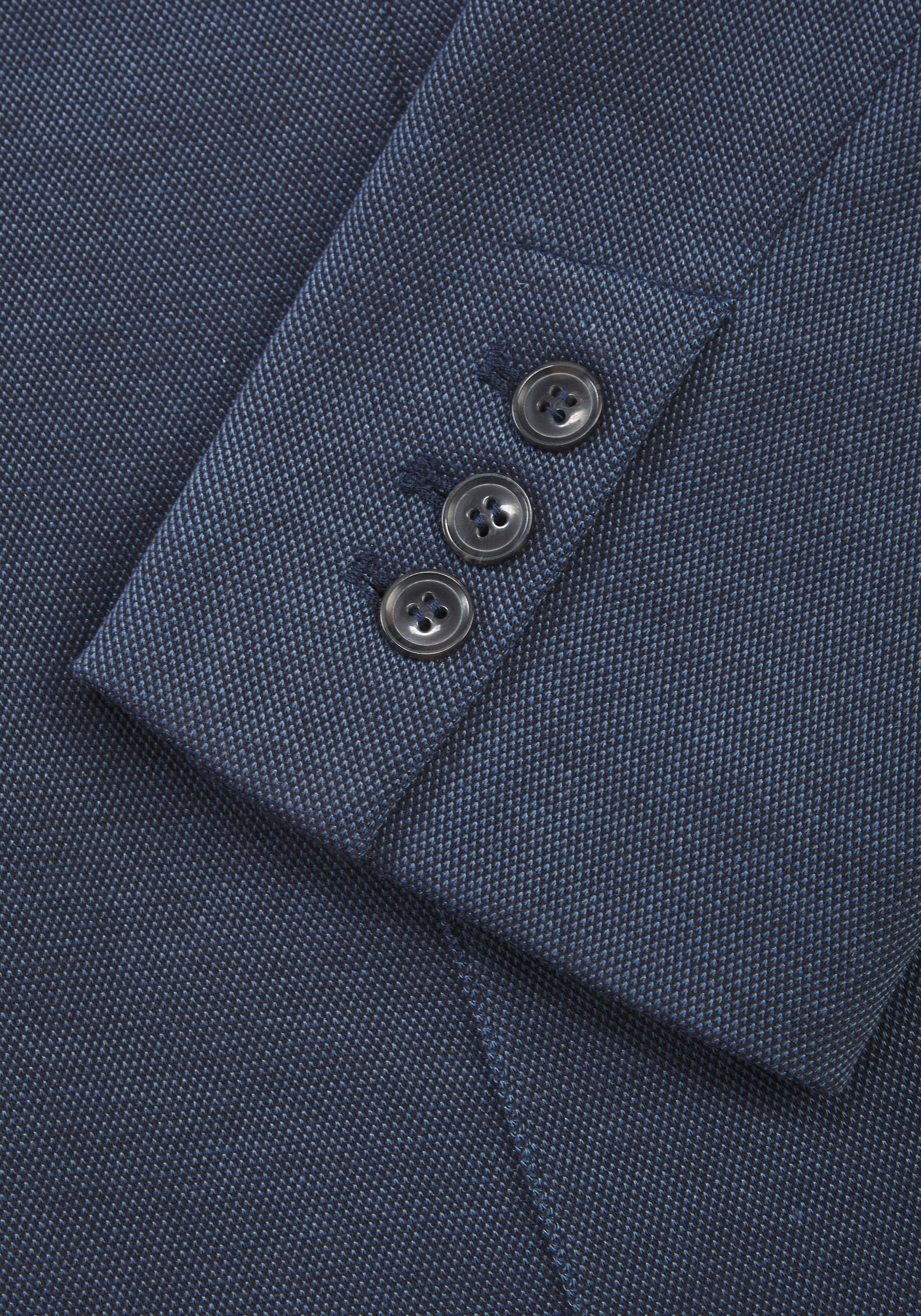 John Devin Sakko »aus elastischer Pikee-Qualität« lässiges Stretchsakko mit dezentem Muster