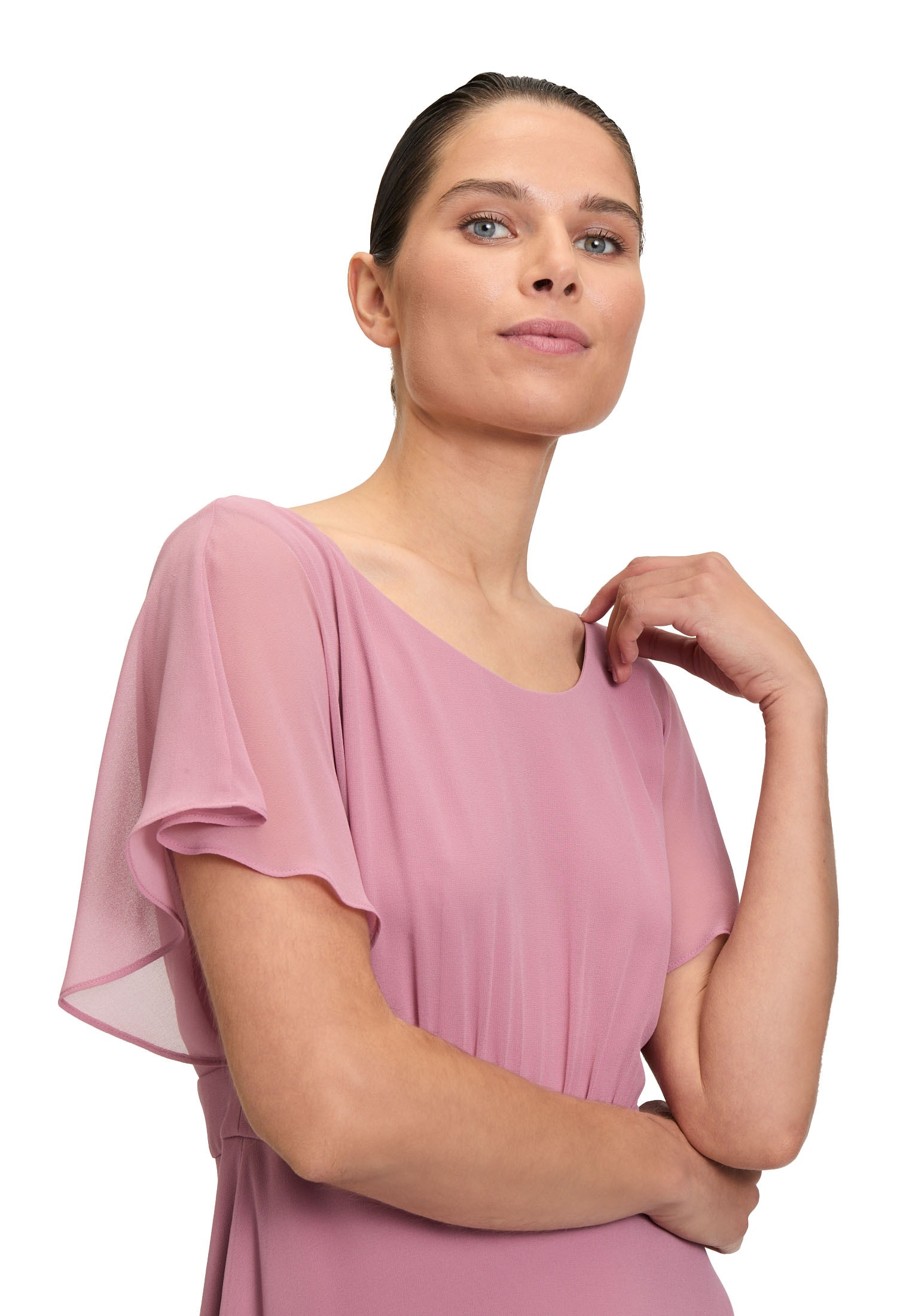 Vera Mont Cocktailkleid »Vera Mont Cocktailkleid kurzarm«, Raffung