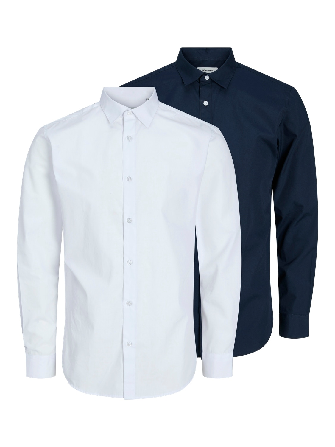 Jack & Jones Langarmhemd "JJJOE SHIRT LS 2 PACK MP" günstig online kaufen