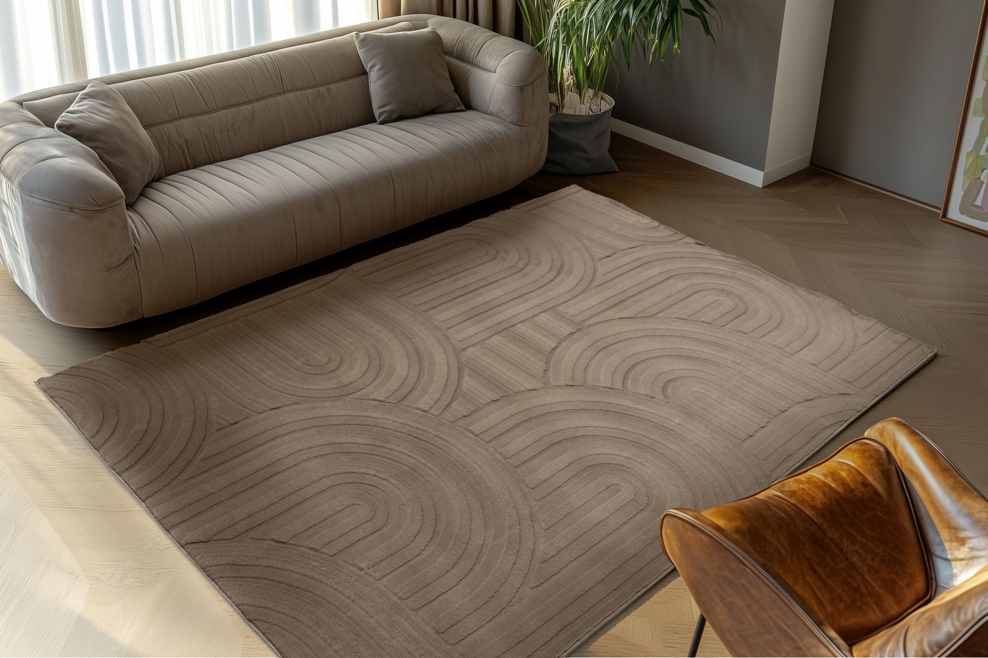 Kayoom Teppich "Cosmic 526" rechteckig 25 mm Höhe Kurzflor, Modernes Muster günstig online kaufen