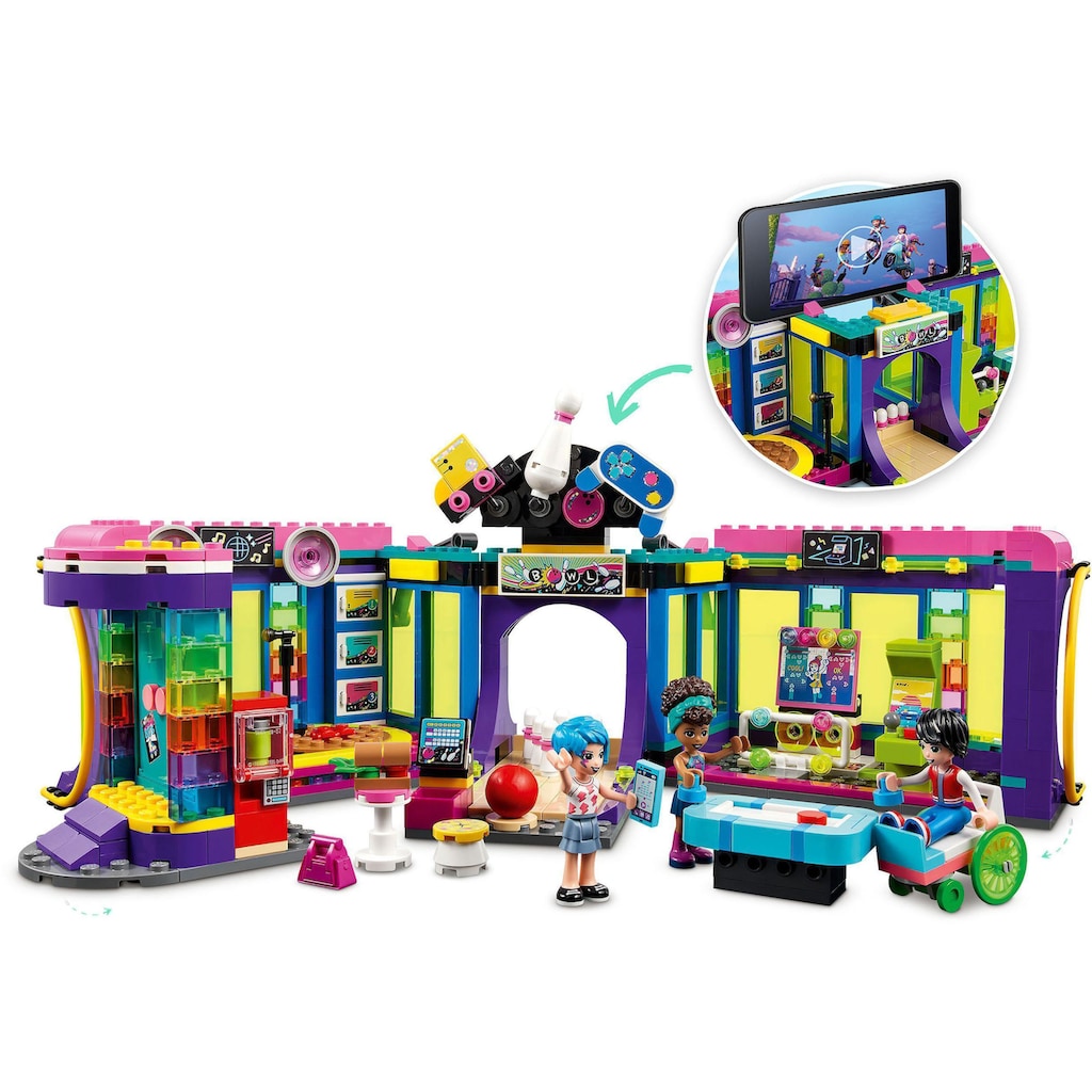 LEGO® Konstruktionsspielsteine »Rollschuhdisco (41708), LEGO® Friends«, (642 St.)