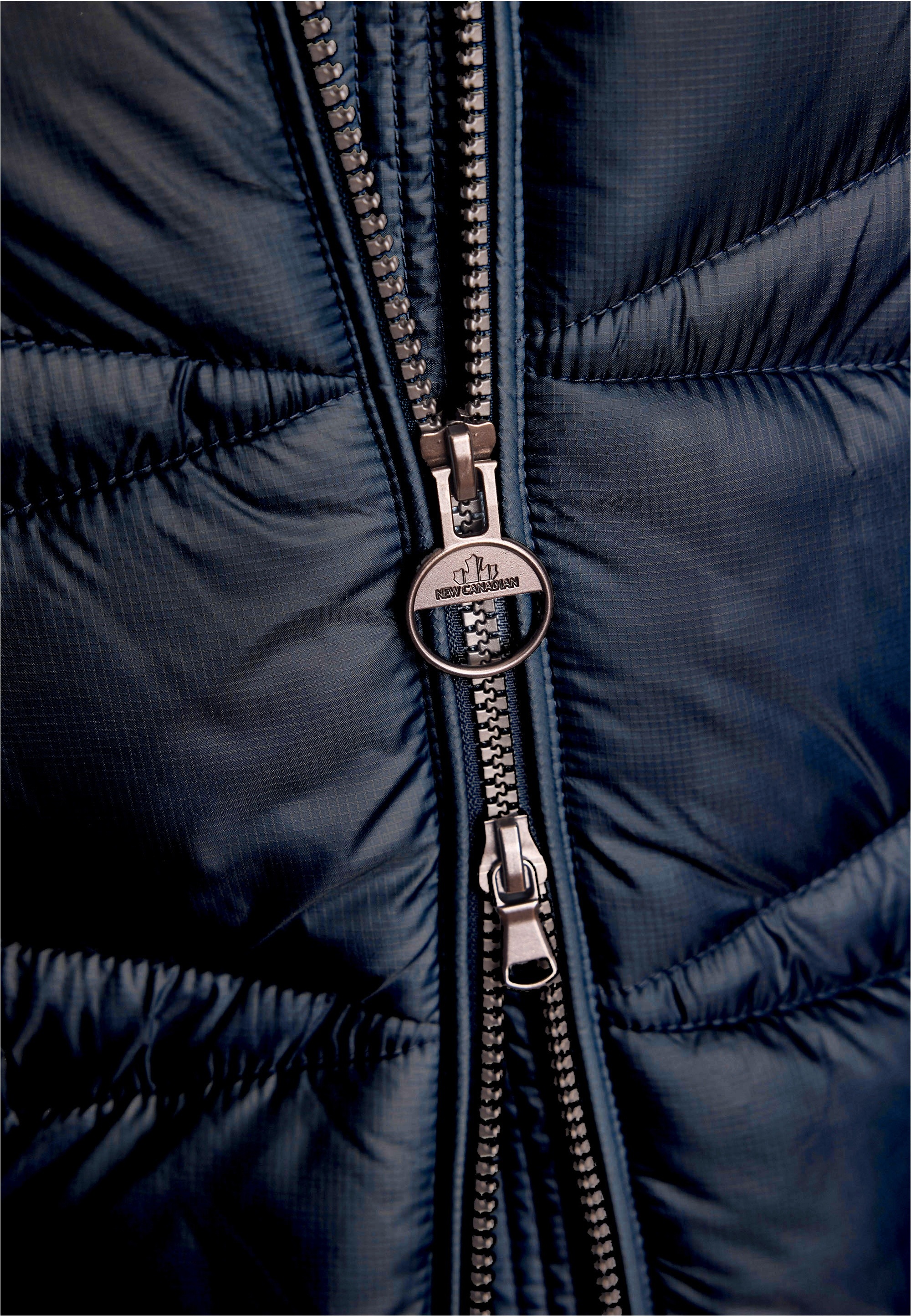 New Canadian Steppjacke »Steppjacke "CHRISTAL"«, mit Taschenbeutel aus Kuschel-Fleece