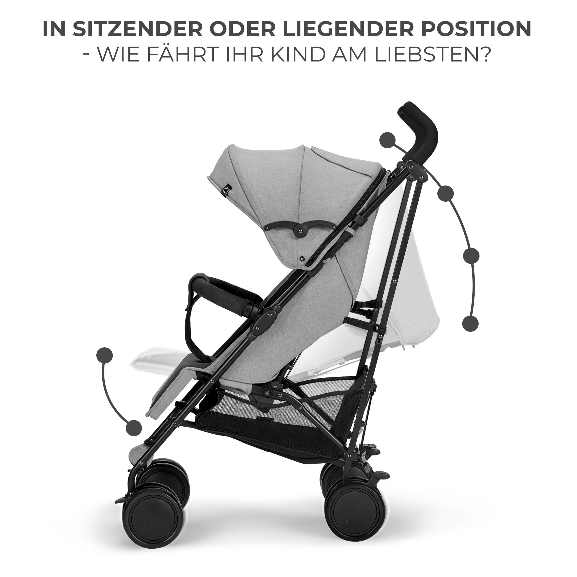 Kinderkraft Kinder-Buggy »SIESTA«