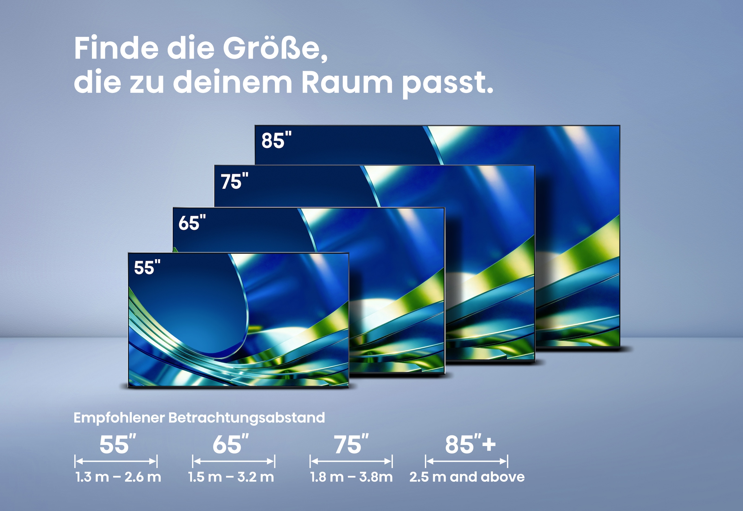 Hisense Mini-LED-Fernseher »75U7DS PRO« 189 cm/75 ″ Smart-TV
