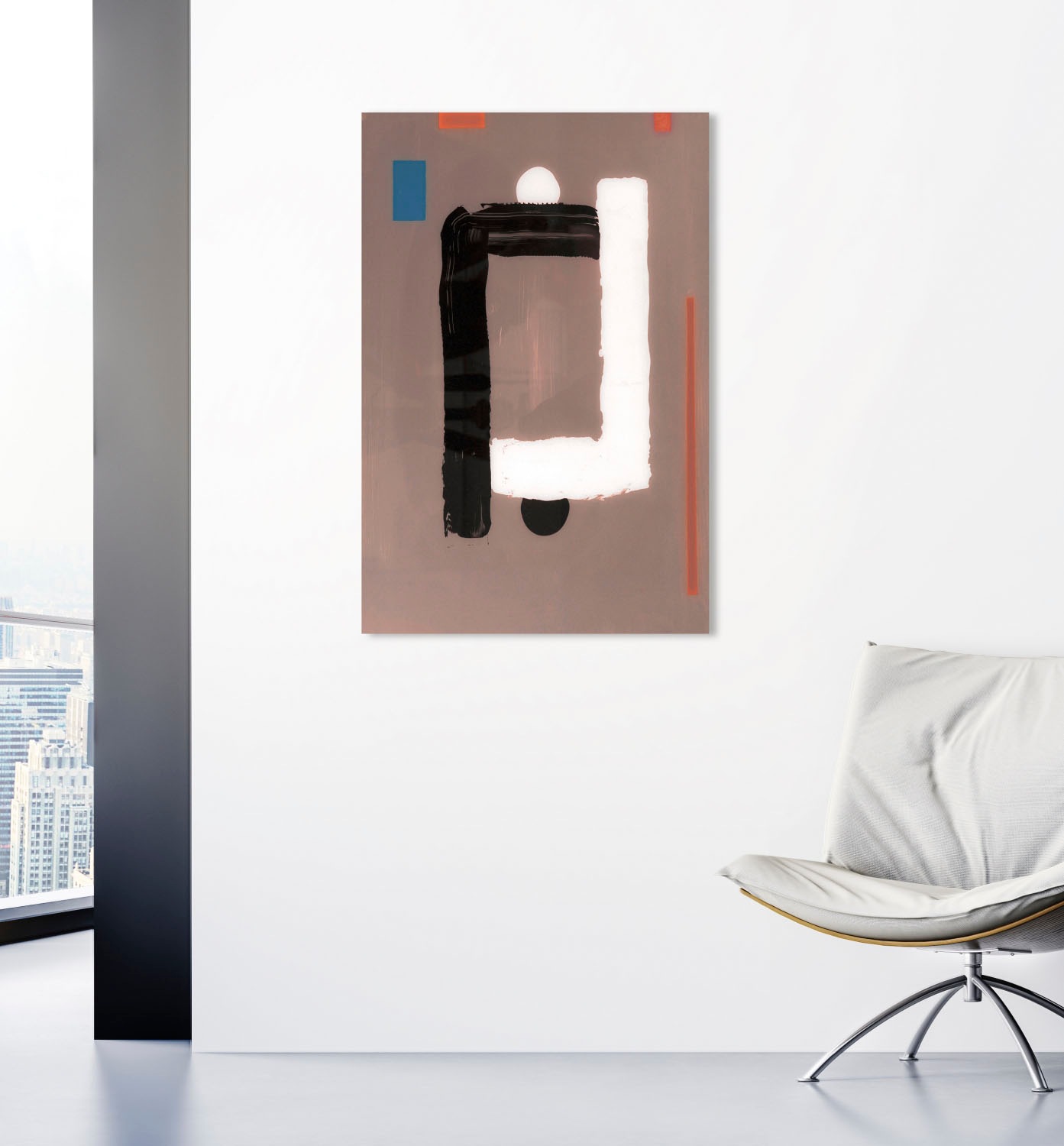 queence Acrylglasbild »Kunstwerk«, Kunst-Abstrakt-Abstrakte-Modern, Fine Art-Print in Galeriequalität