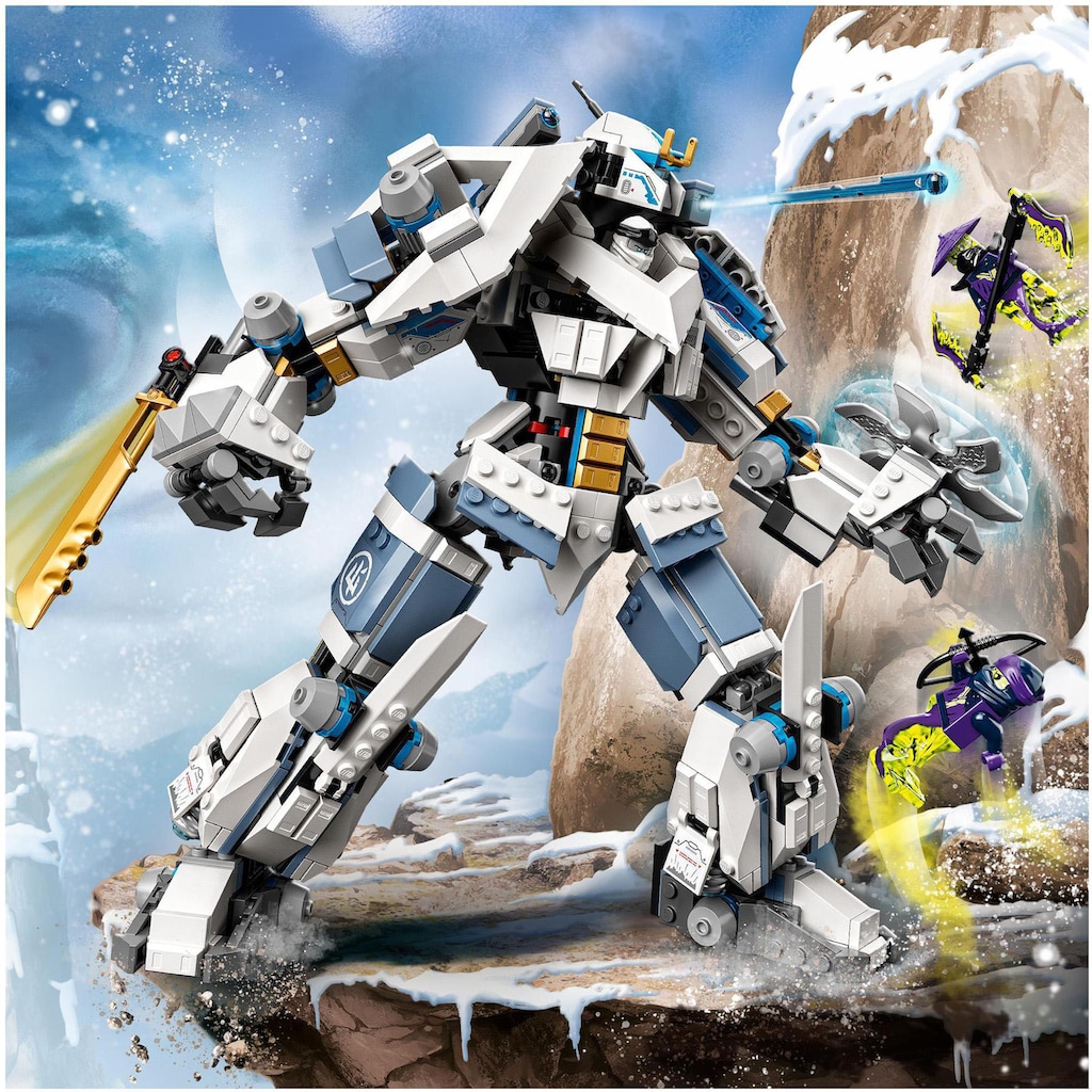 LEGO® Konstruktionsspielsteine »Zanes Titan-Mech (71738), LEGO® NINJAGO®«, (840 St.)