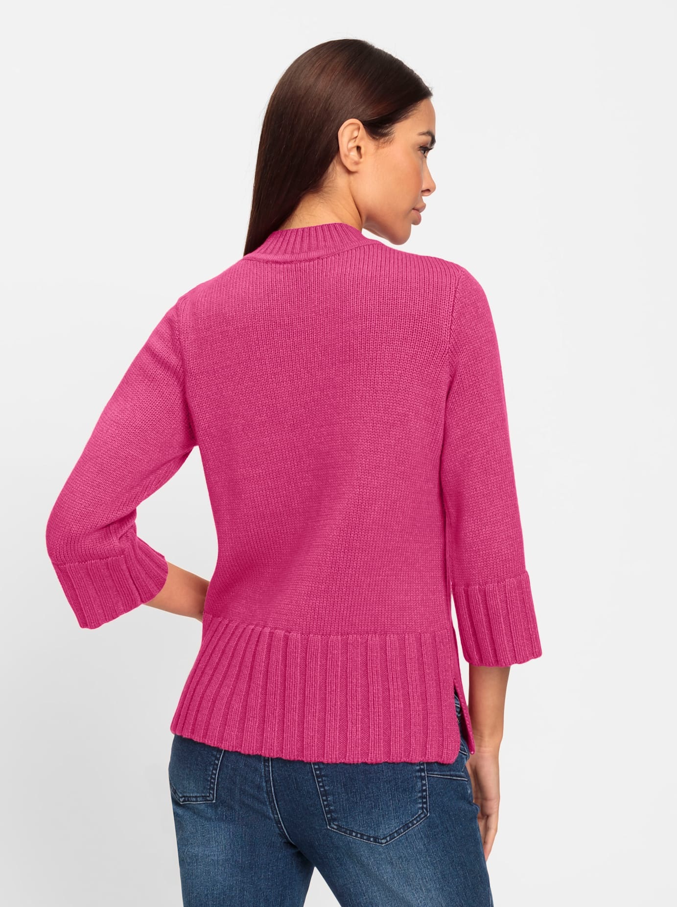 HEINE Pullover Turtleneck Pink 40 2