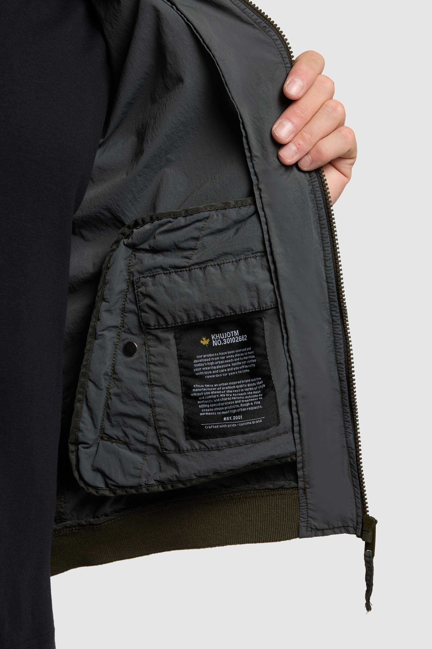 khujo Blouson »HERD« ohne Kapuze