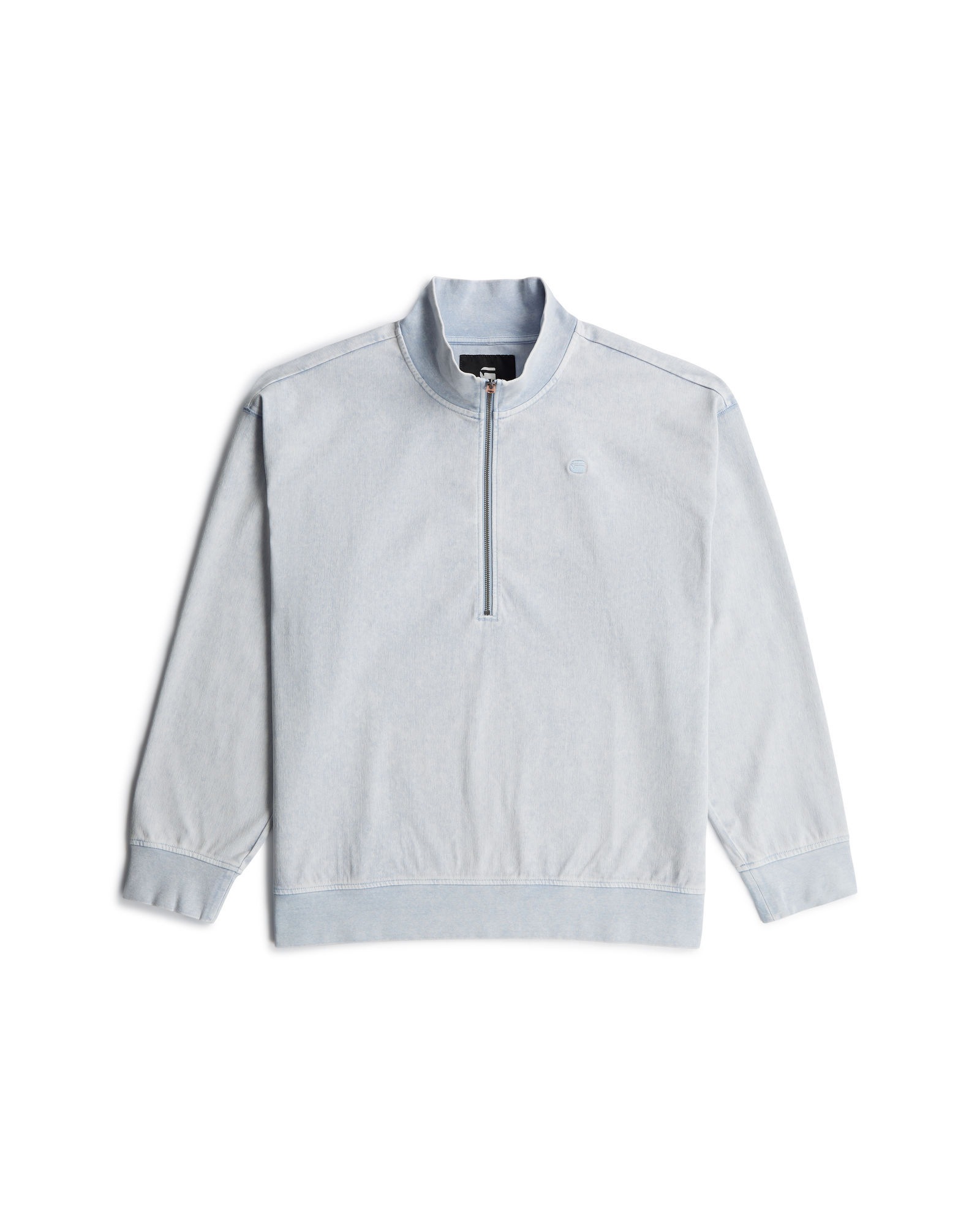 G-STAR Longpullover »Washed HB Relaxed Half Zip Sweatshirt«