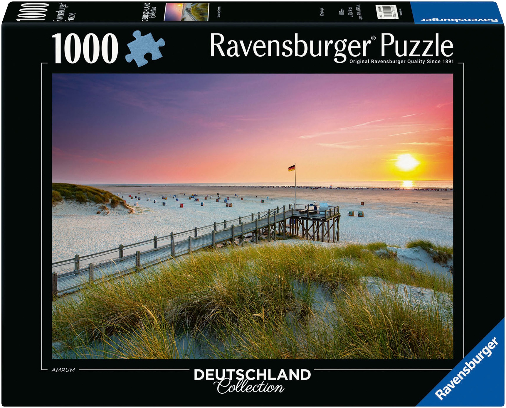 Ravensburger Puzzle »Deutschland Collection, Sonnenuntergang über Amrum«, Made in Germany