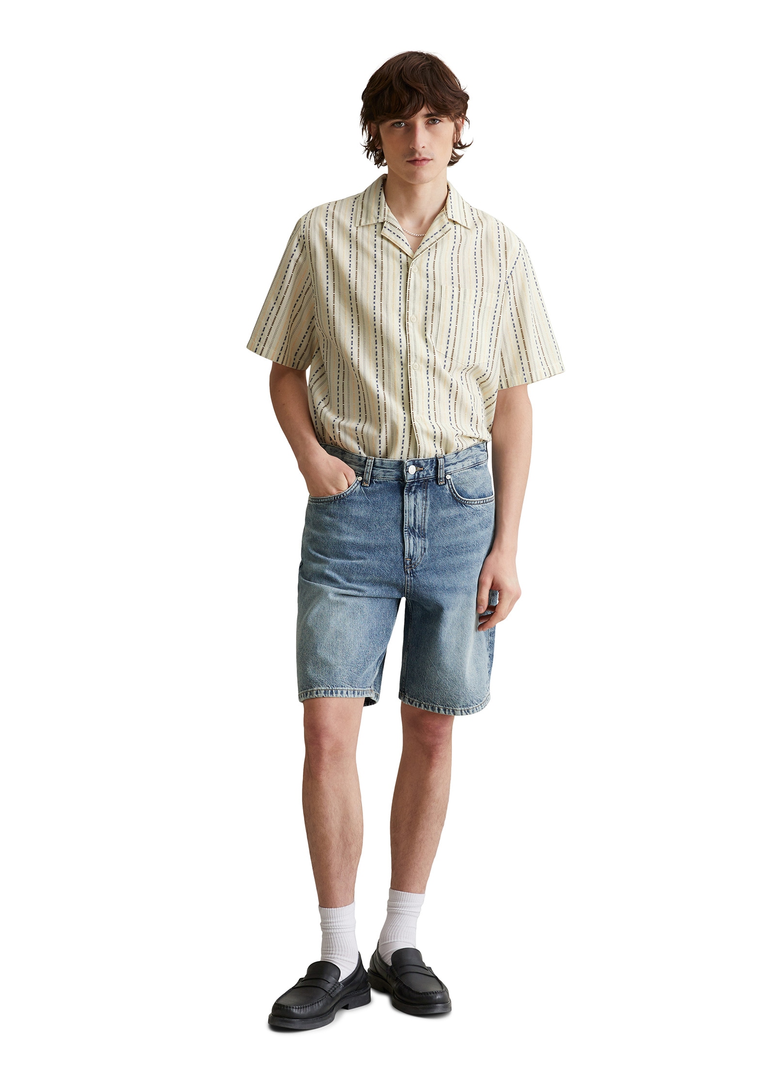 Marc O'Polo DENIM Shorts »aus reiner Bio-Baumwolle«