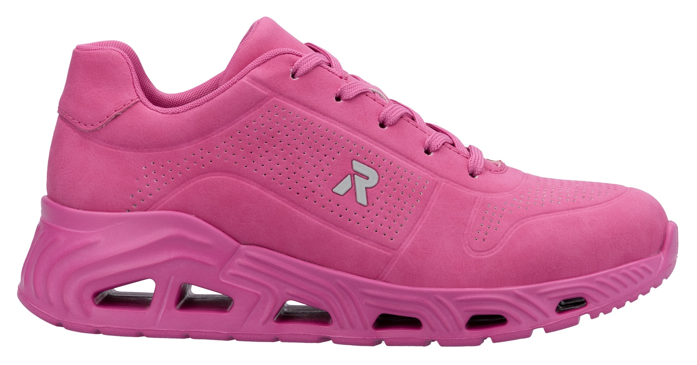 RIEKER Sport Keilsneaker »Dakota«, Schnürschuh, Halbschuh, Freizeitschuh in veganer Verarbeitung