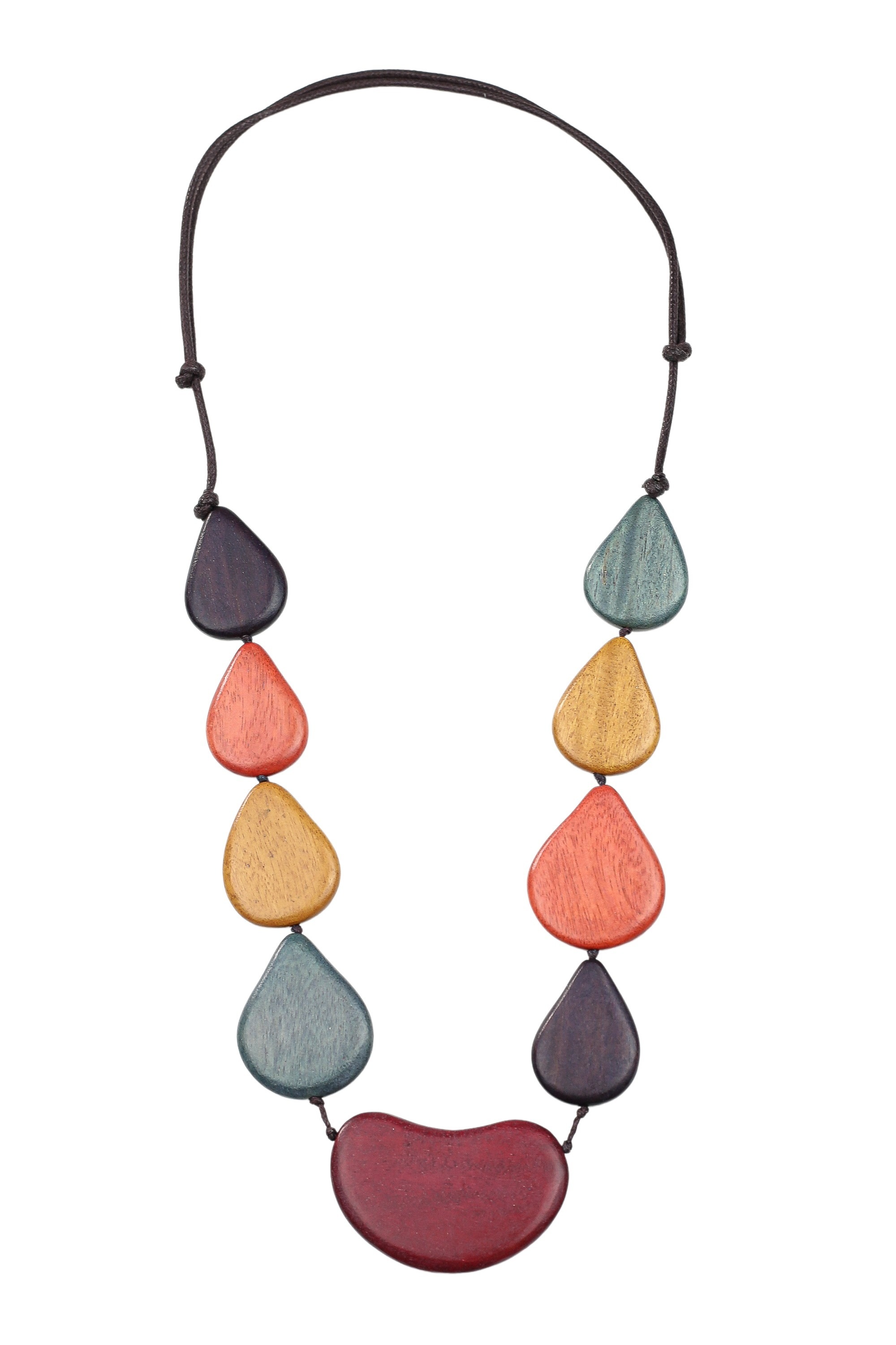COLLEZIONE ALESSANDRO Lange Kette »Princesa«, aus echtem Holz kaufen