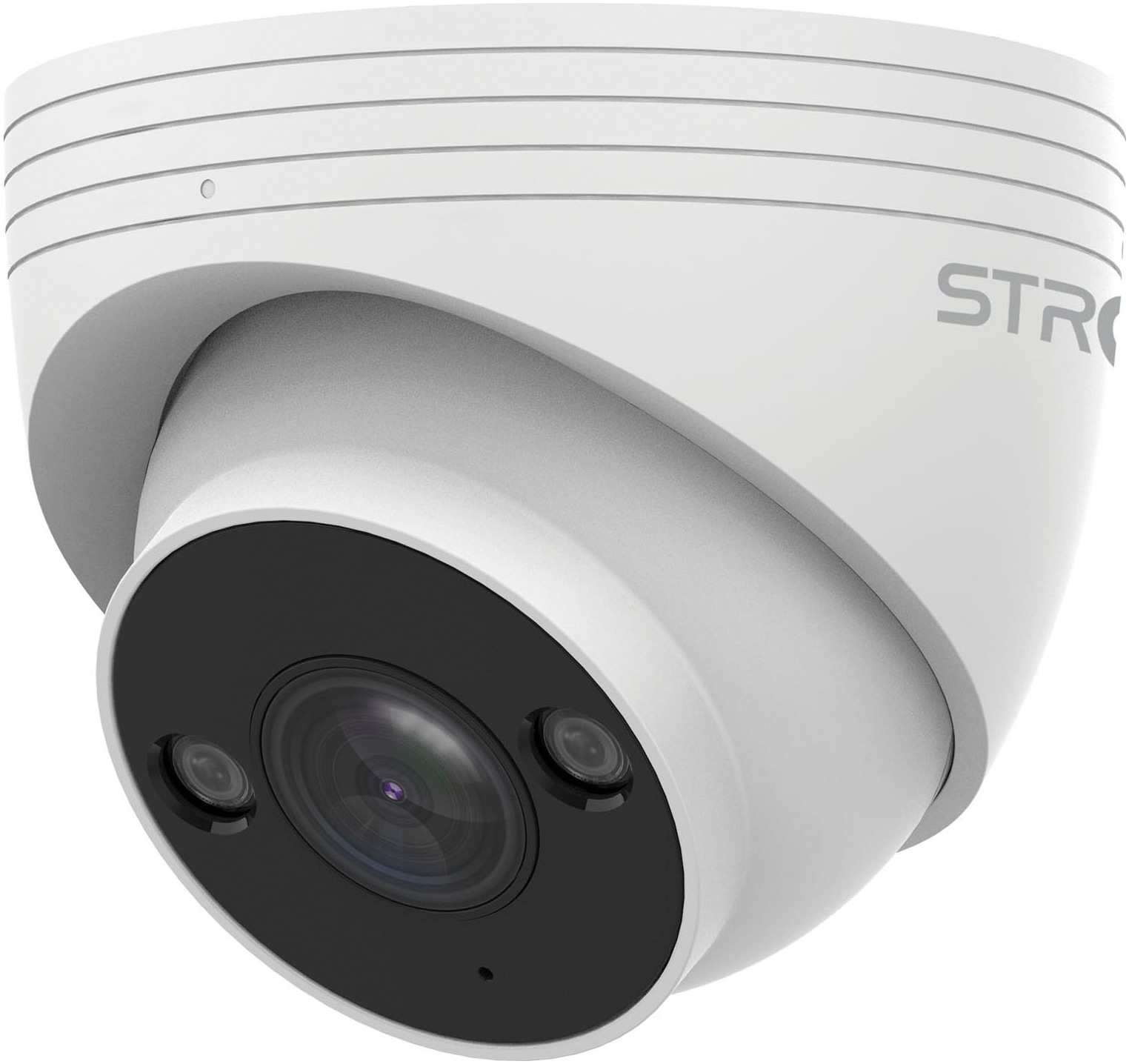 Strong Securitycam »Dual-Light PoE Überwachungskamera«, 5-MP-Auflösung, Bewegungs- und menschliche Erkennung,Dual-Light Vision