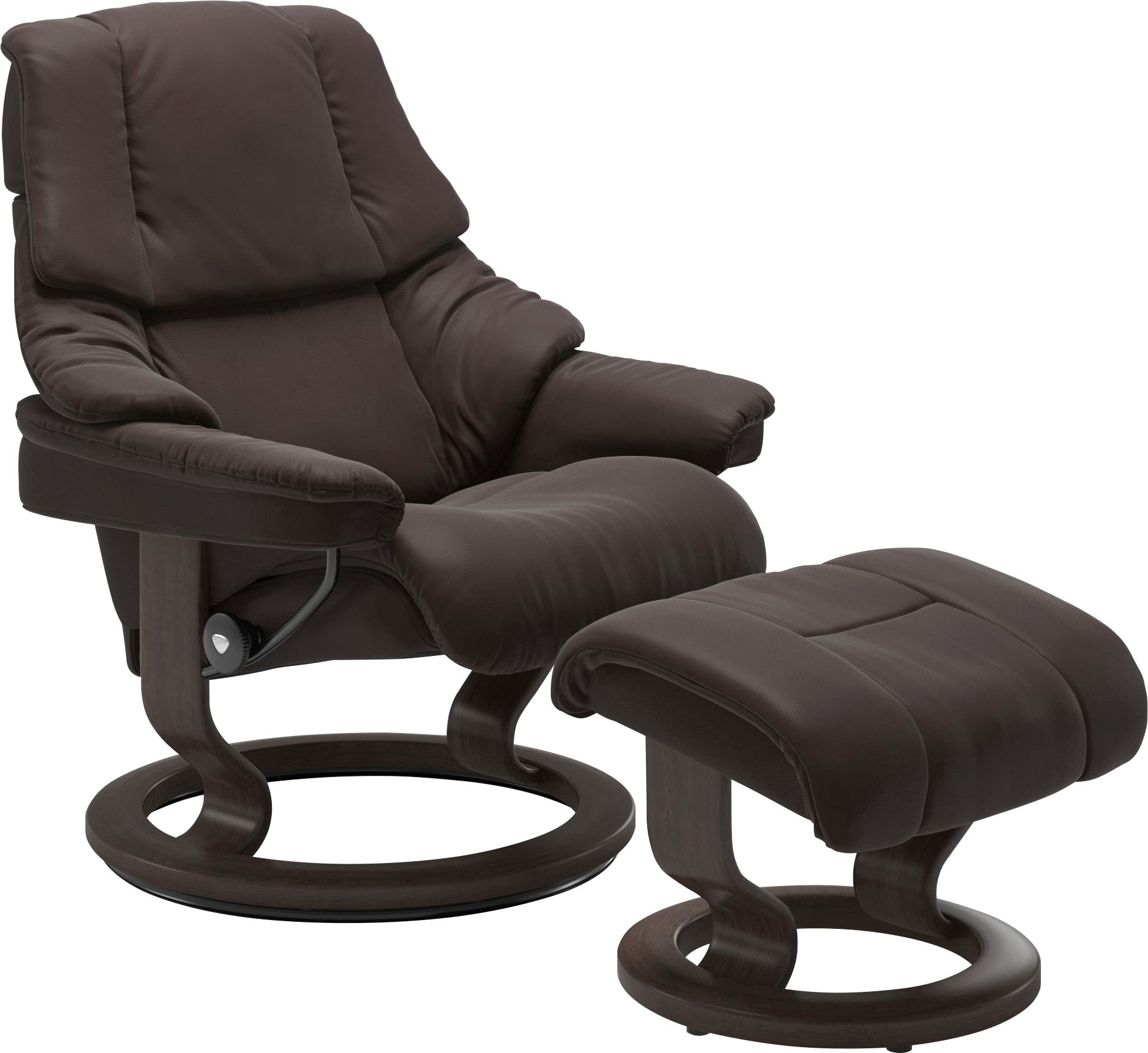 Stressless® Relaxsessel »Reno«, mit Classic Base, Größe S, M & L, Gestell Wenge