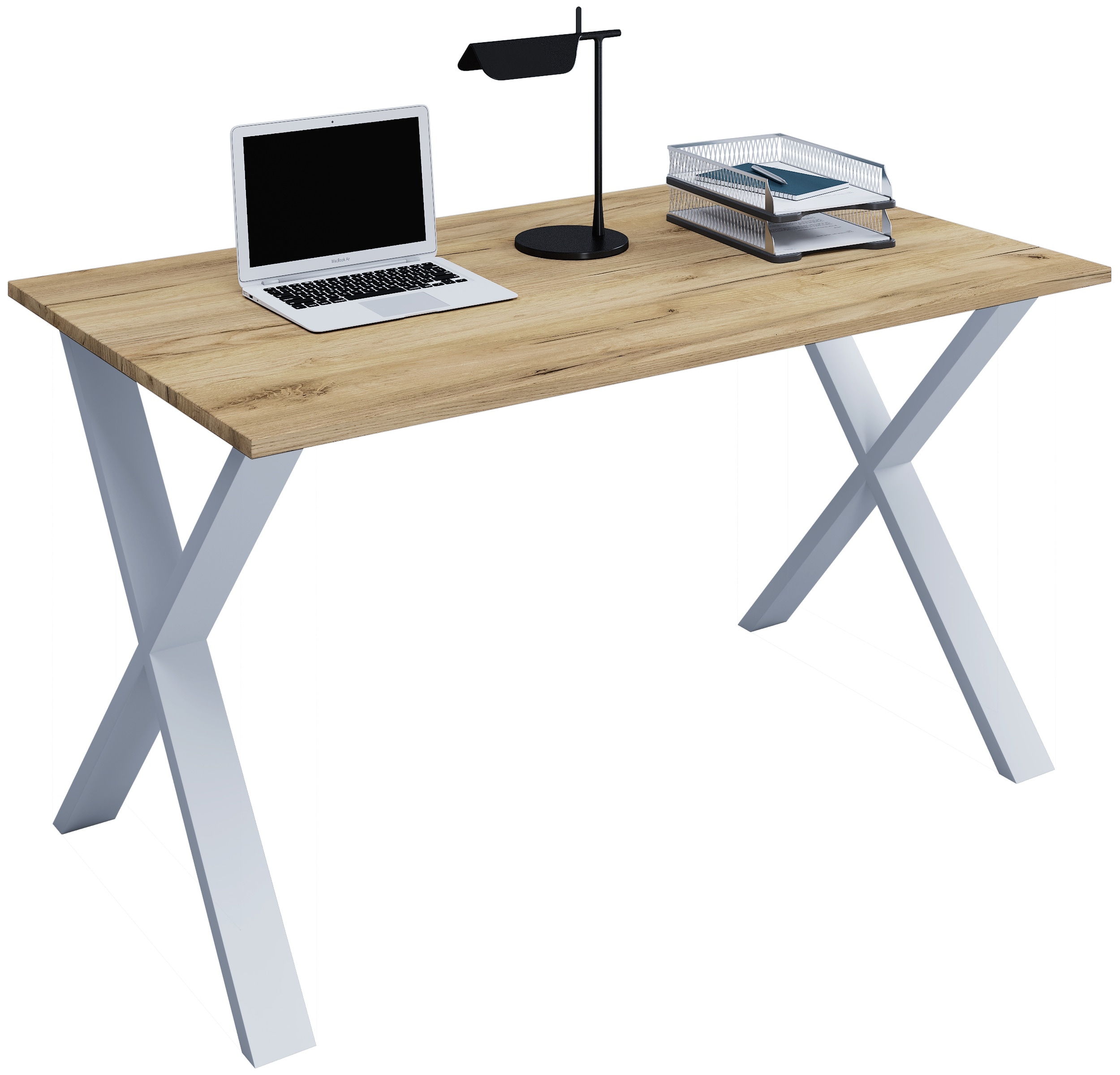 VCM Schreibtisch "Schreibtisch Bürotisch Computertisch 110x50 Lona X" 1 Stk. tlg.