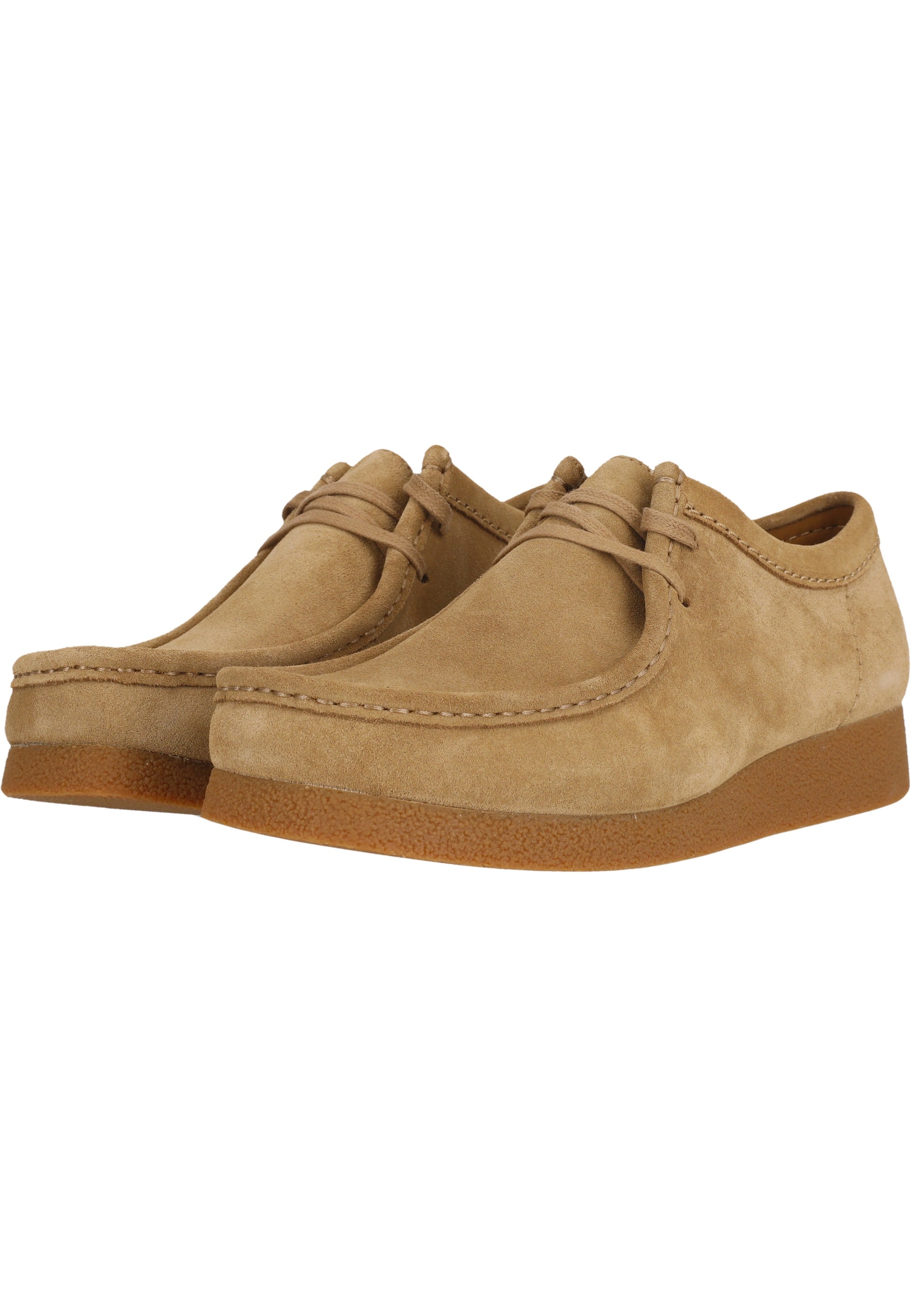 Clarks Schnürschuh »Wallabee«, mit charakteristischer Kieselkrepp-Sohle