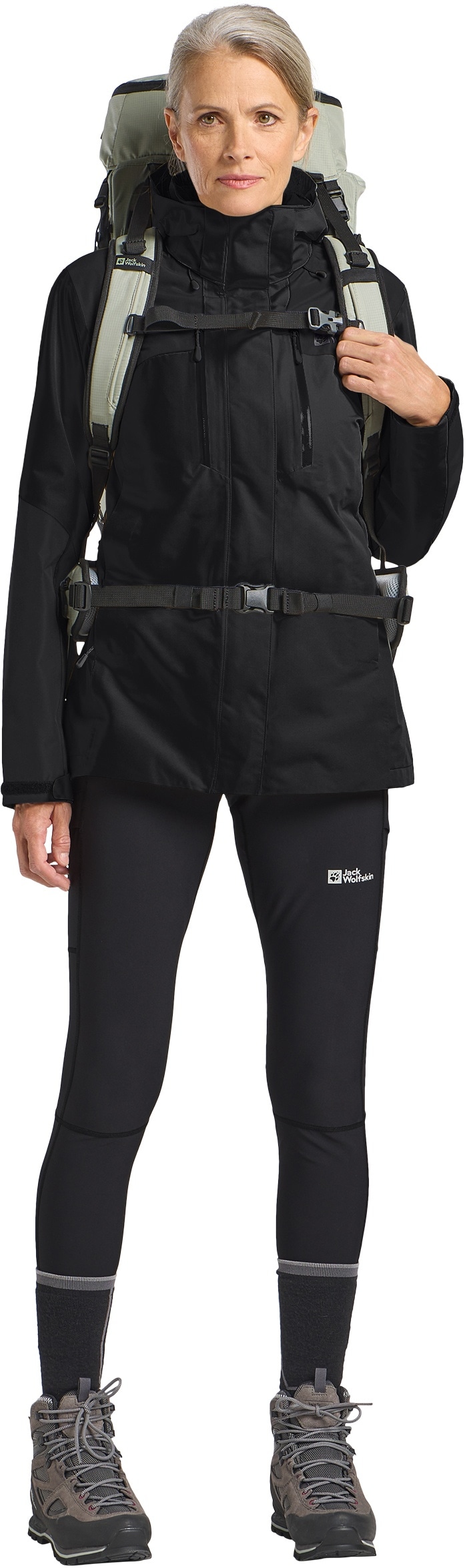 Jack Wolfskin Outdoorjacke »JASPER 2L JKT W«, mit Kapuze