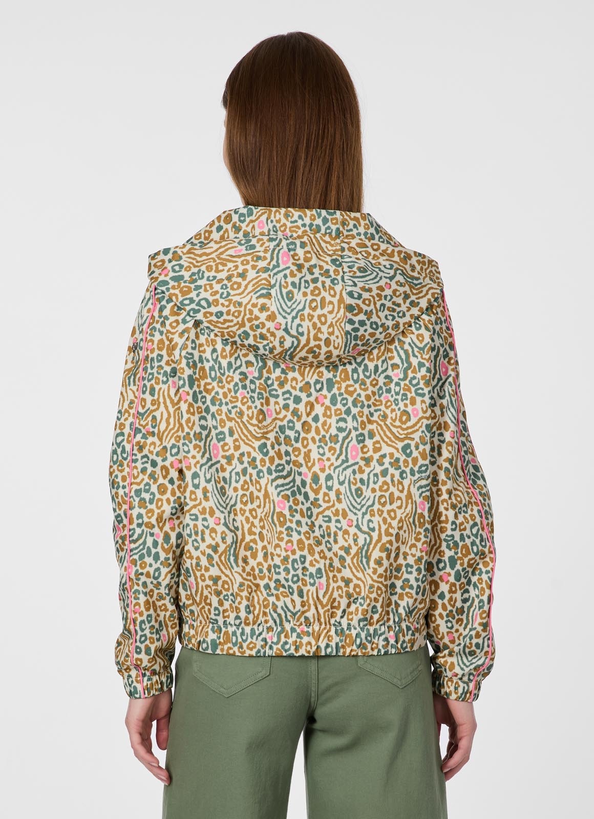 Ragwear Allwetterjacke "ANDRIN PRINT" mit Kapuze Aus dünnem, wasserabweisen günstig online kaufen