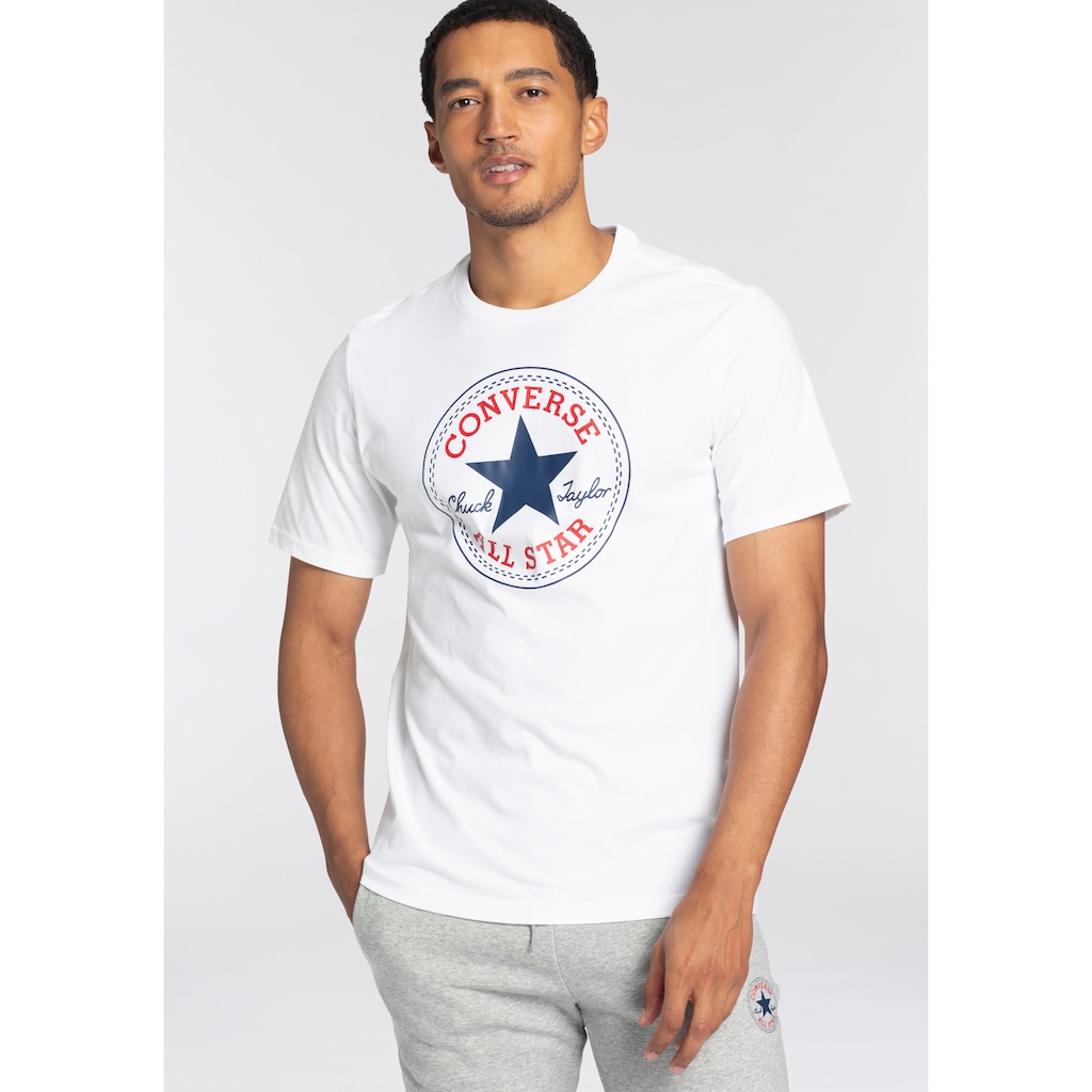 Converse T-Shirt »CONVERSE GO-TO CHUCK TAYLOR CLASSIC PATCH TEE«, Unisex