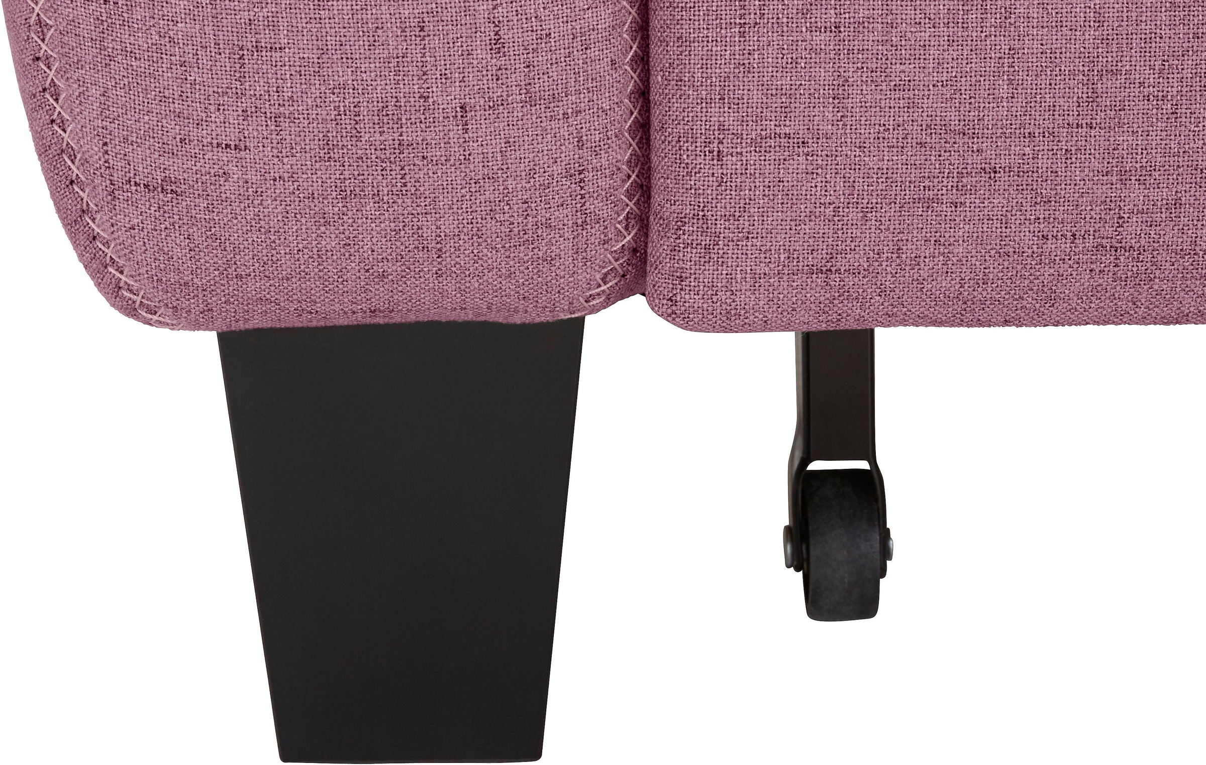 sit&more Ecksofa »Varese L-Form«, mit Federkern, wahlweise mit Bettfunktion und Stauraum