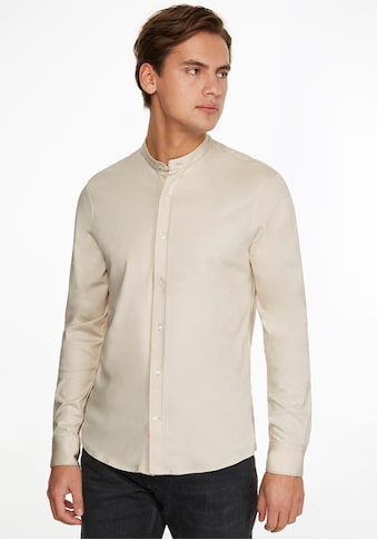 Calvin Klein Langarmhemd »STAND UP COLLAR LIQUID TOUCH« kaufen