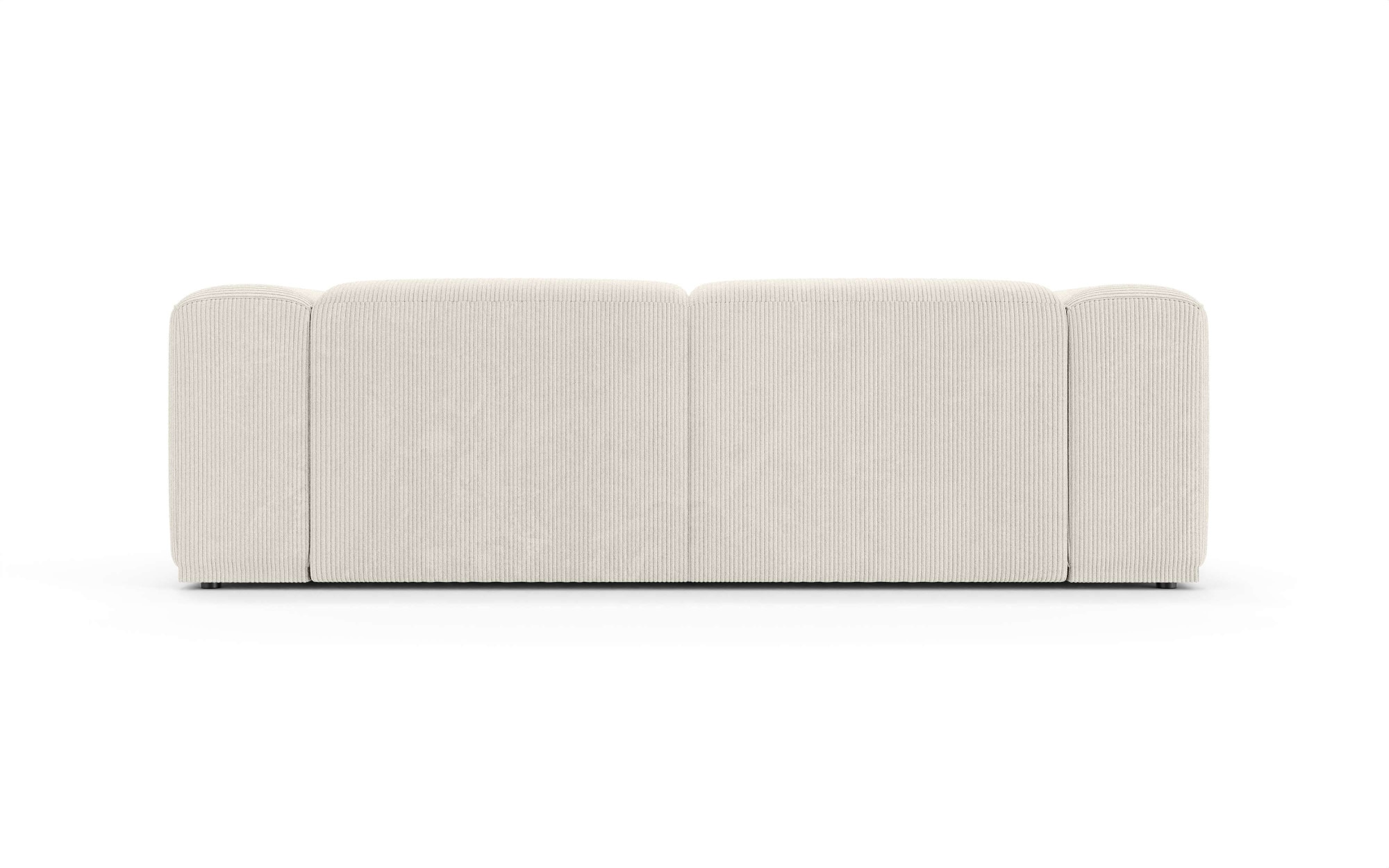 s.Oliver Big-Sofa »EMMERIK Designersofa, 3-Sitzer mit Wellenfederung, B/T/H: 242/98/73 cm«, hoher Sitzkomfort, gemütlich und modern, auch in Cord