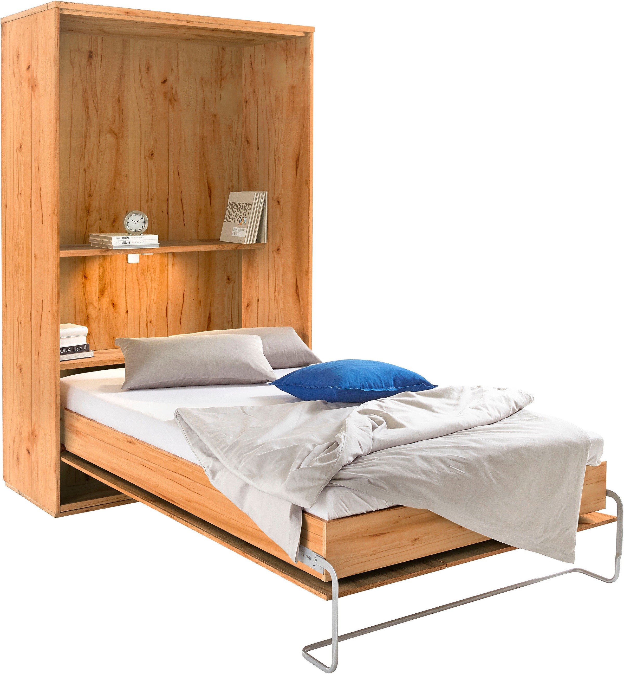 priess Schrankbett "Ancona" mit Regal und LED-Beleuchtung günstig online kaufen