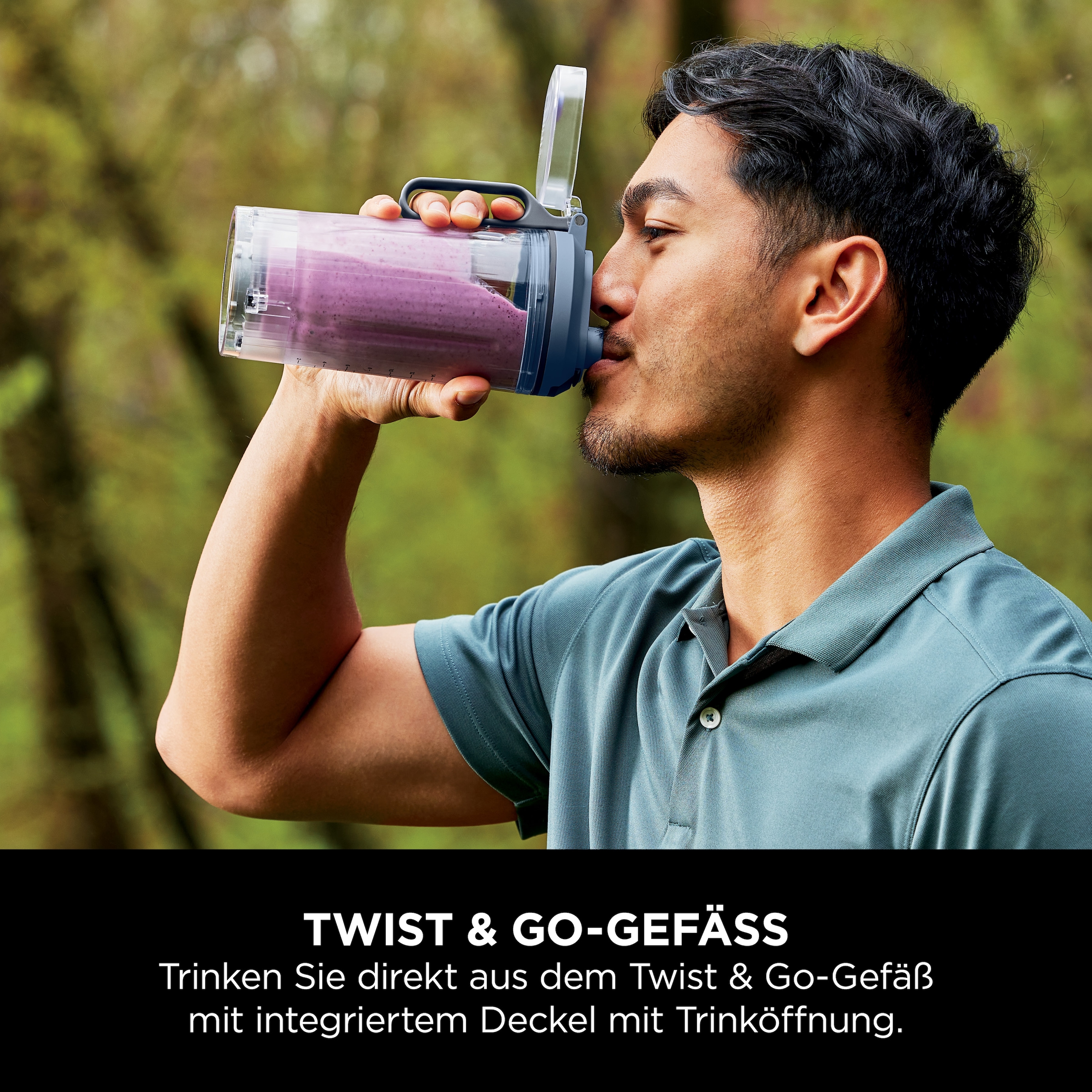 NINJA Standmixer »Blast Max  - Blau BC251EUNV«