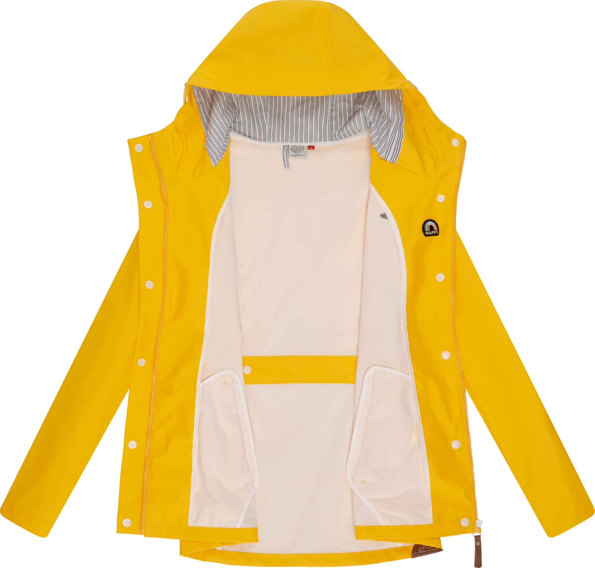 Ragwear Regenjacke »YM-Marge«, mit Kapuze, stylische Übergangsjacke mit großer Kapuze