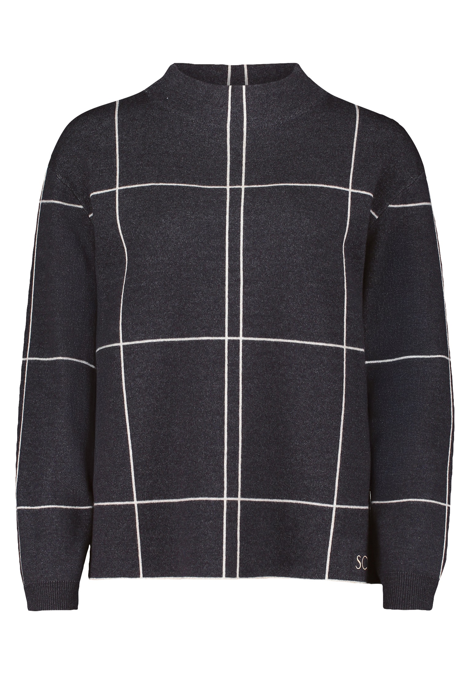 Betty Barclay Strickpullover "Betty Barclay Damen Strickpullover kariert", günstig online kaufen