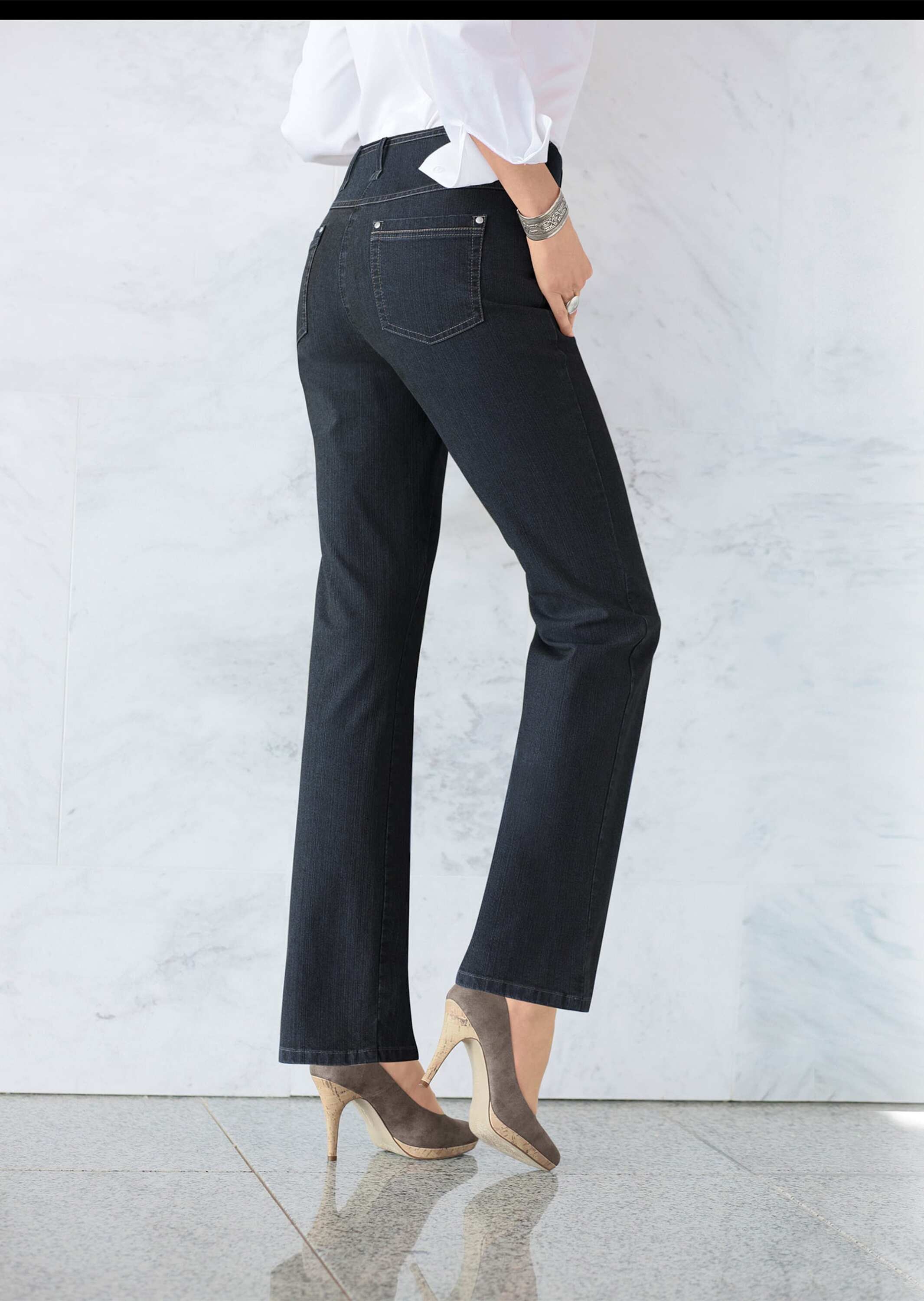 GOLDNER Regular-fit-Jeans "Klassische Jeanshose Carla" günstig online kaufen