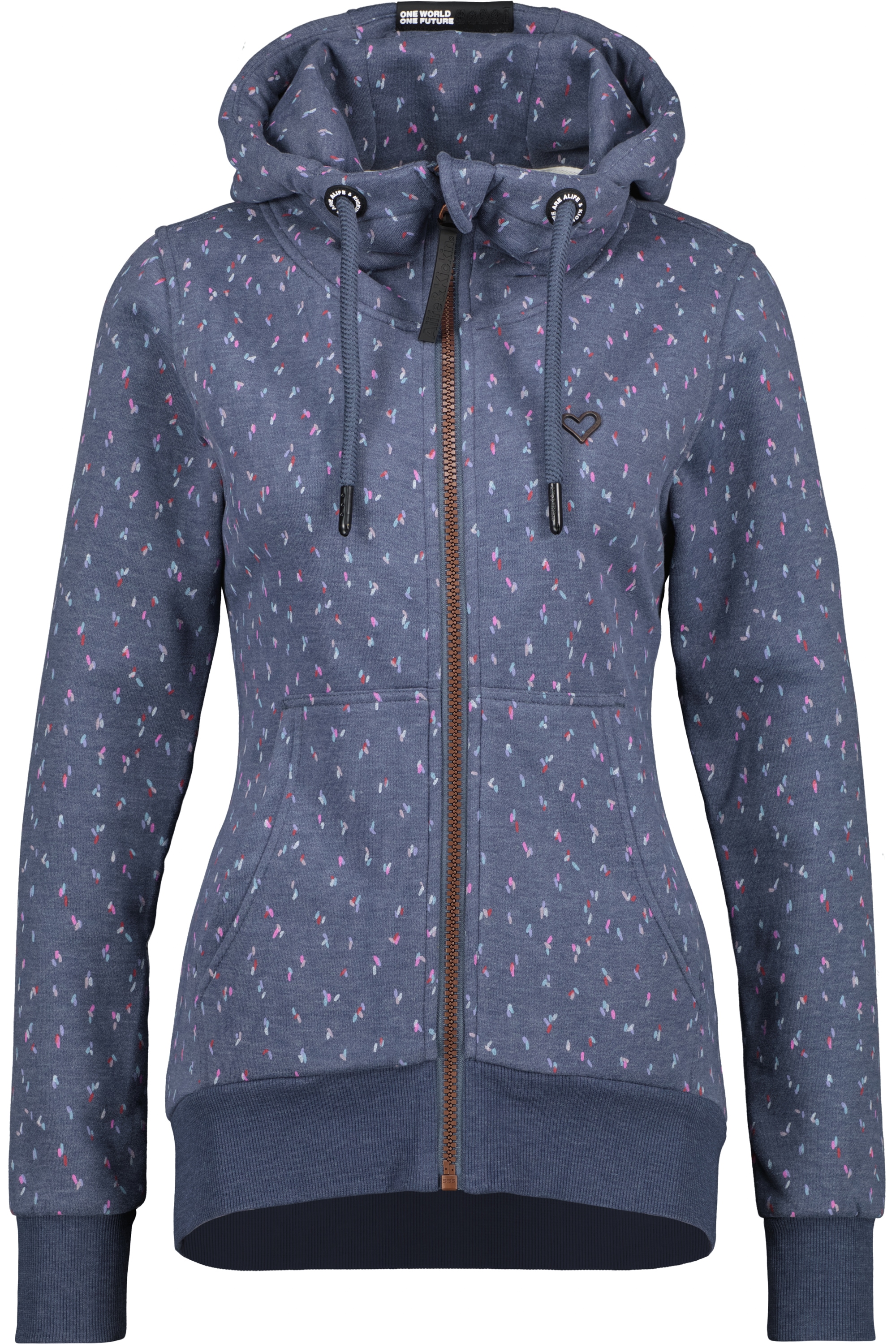 Alife & Kickin Kapuzensweatjacke "Damen YasminAK B"