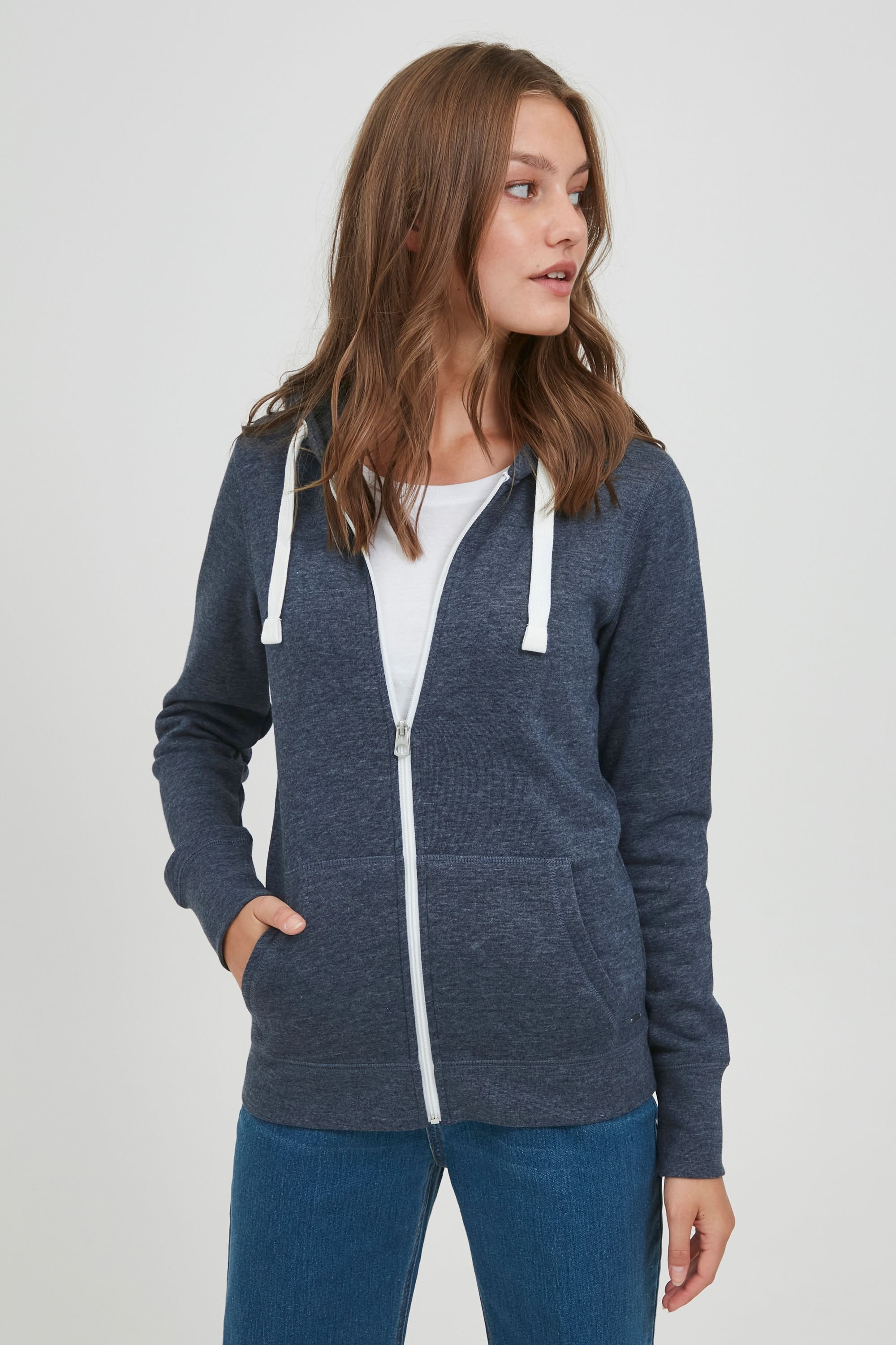 OXMO Kapuzensweatjacke "Kapuzensweatjacke OXOlinda" günstig online kaufen