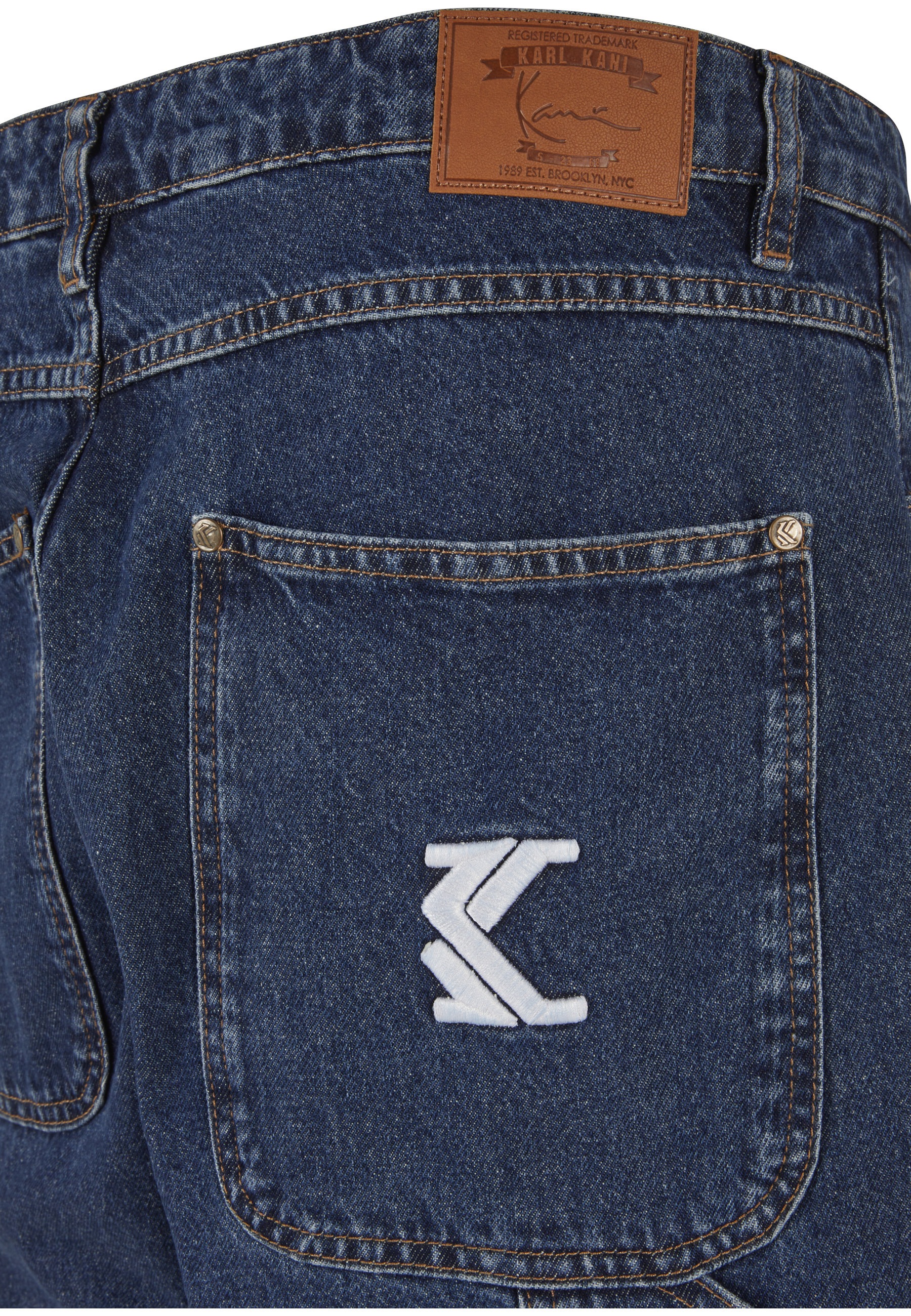 Karl Kani Bequeme Jeans »Karl Kani Herren KK Retro Baggy Workwear Denim«