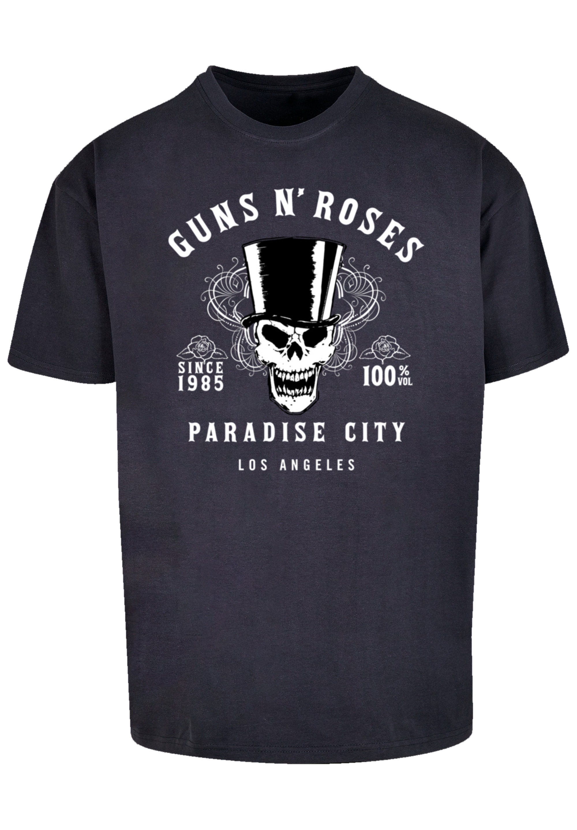 F4NT4STIC T-Shirt »Guns 'n' Roses Whiskey Label Rock Band«, Premium Qualität