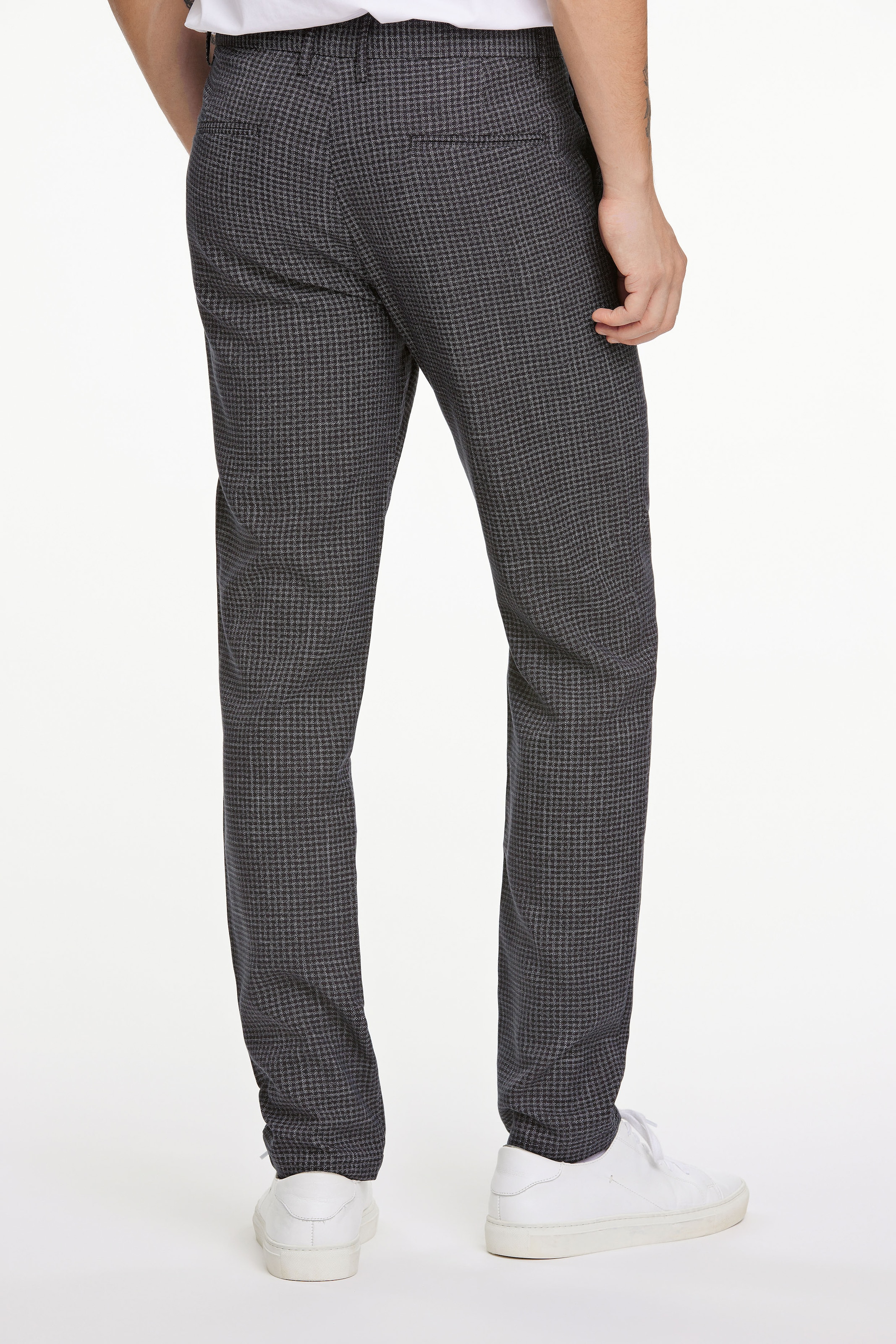 LINDBERGH Chinohose  mit modernem Karomuster