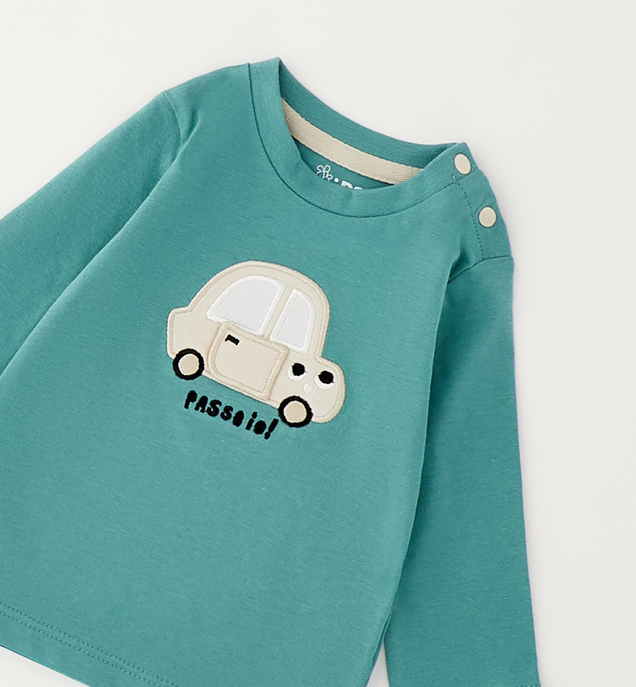 IDO Jungen Sweatshirt "BABY BOY SWEATER", grün, Gr. 74, 100% Baumwolle, Sweatshirts