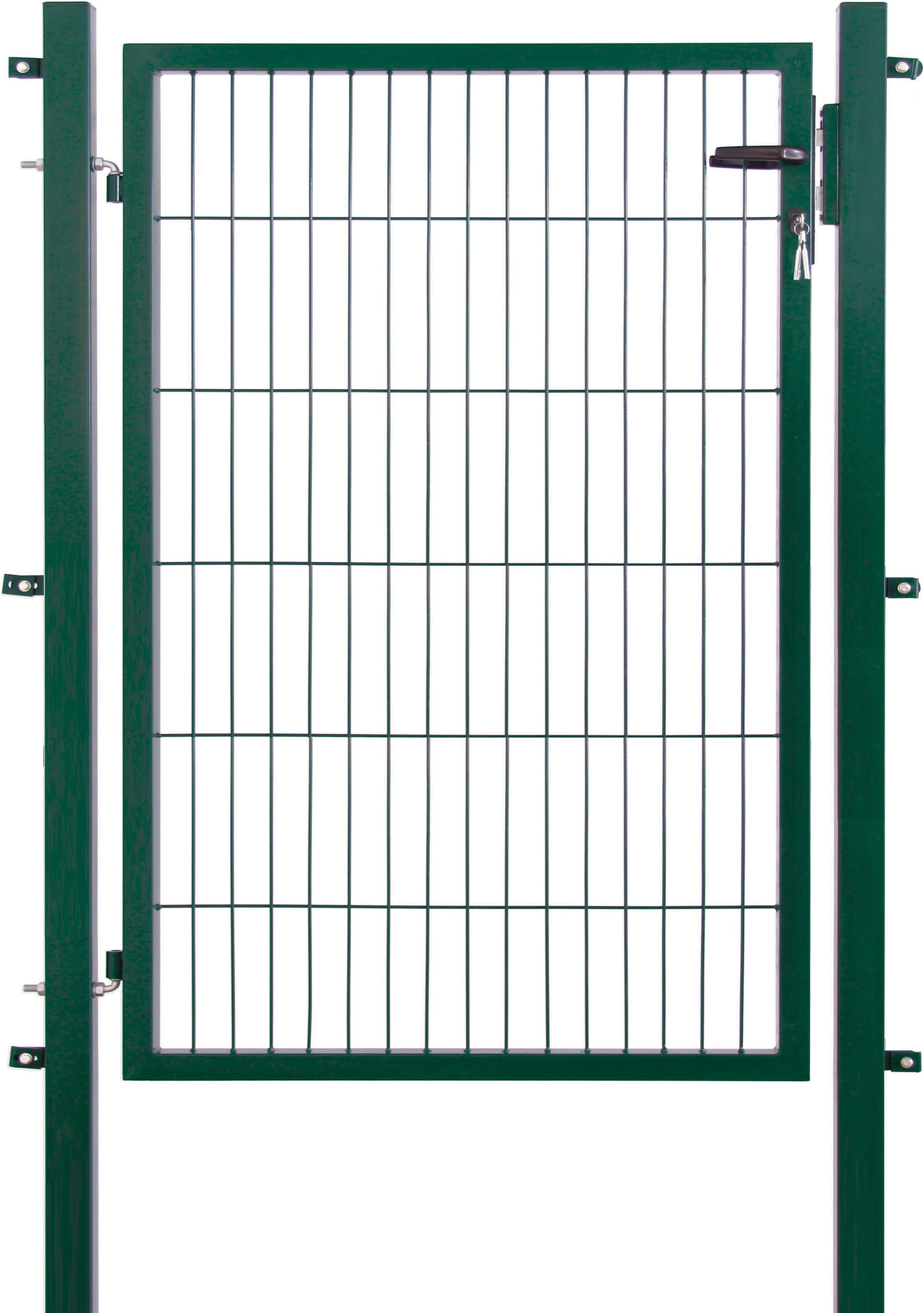 GARDEN 'N' MORE Zauneinzeltür »Einzeltor Excellent«, (Set), 123 cm hoch, grün